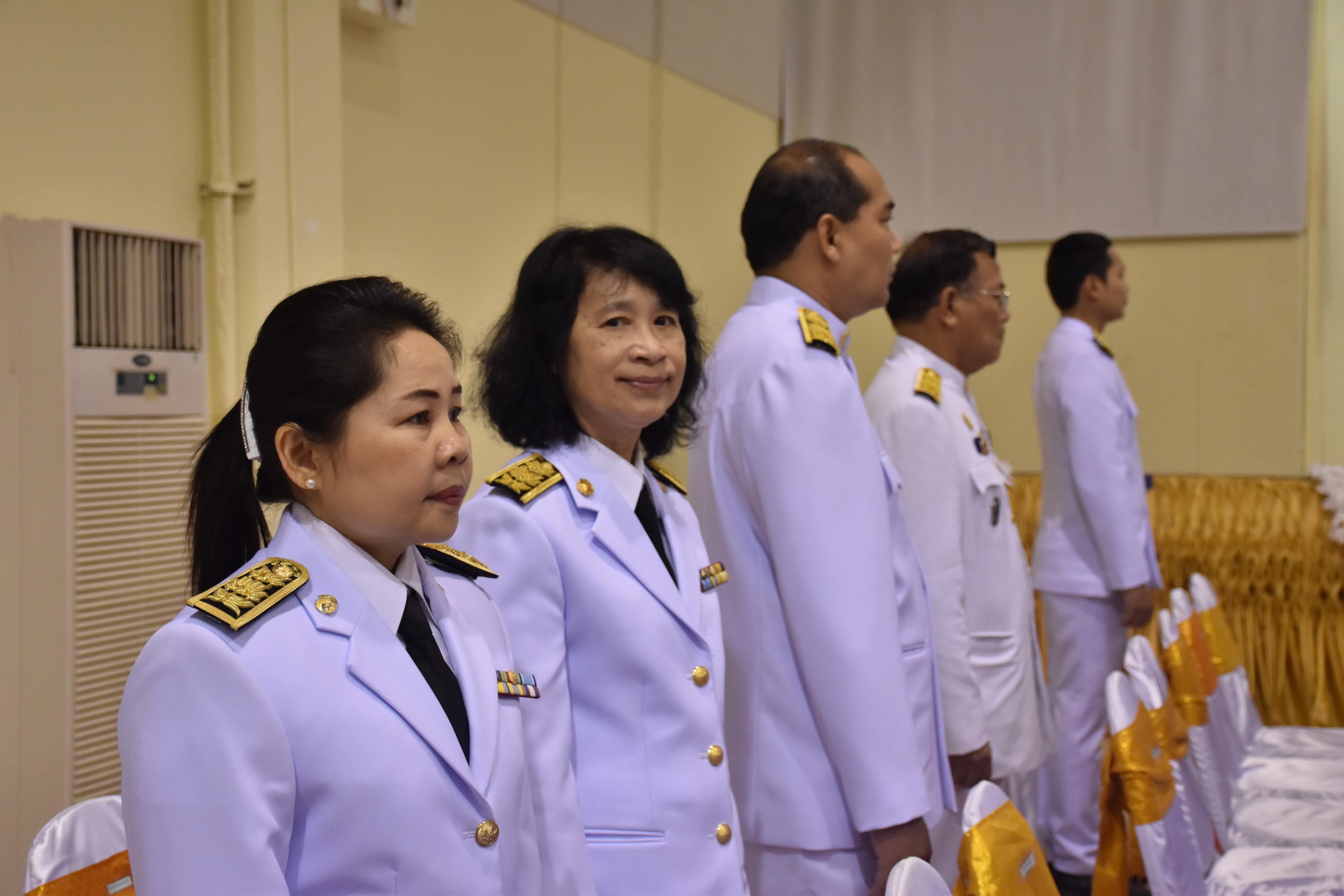 2 มีนาคม 2561 พิธีวางพานพุ่มดอกไม้สดถวายแด่ พระบาทสมเด็จพระปรมินทรมหาภูมิพลอดุลยเดช เนื่องใน “วันพระบิดาแห่งมาตรฐานการช่างไทย” ประจำปี 2561