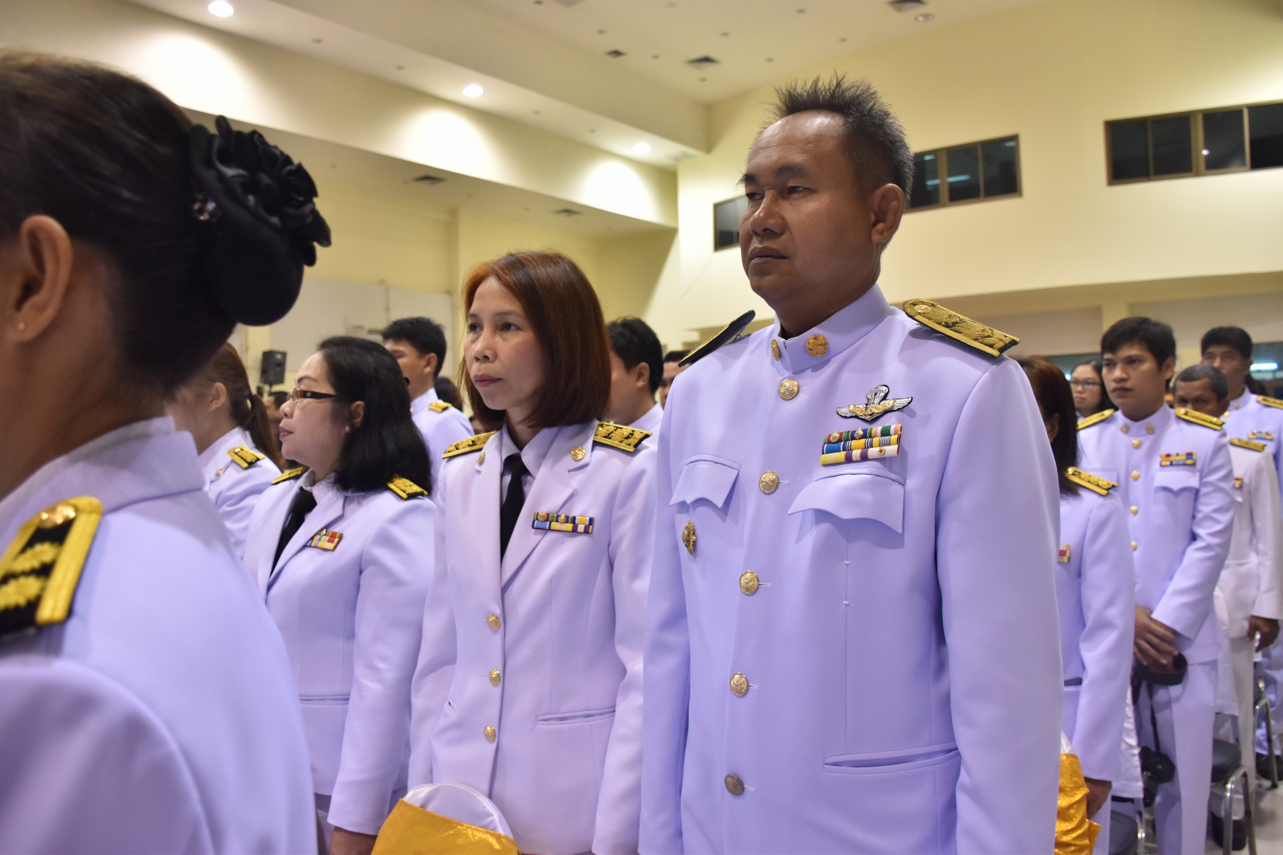 2 มีนาคม 2561 พิธีวางพานพุ่มดอกไม้สดถวายแด่ พระบาทสมเด็จพระปรมินทรมหาภูมิพลอดุลยเดช เนื่องใน “วันพระบิดาแห่งมาตรฐานการช่างไทย” ประจำปี 2561