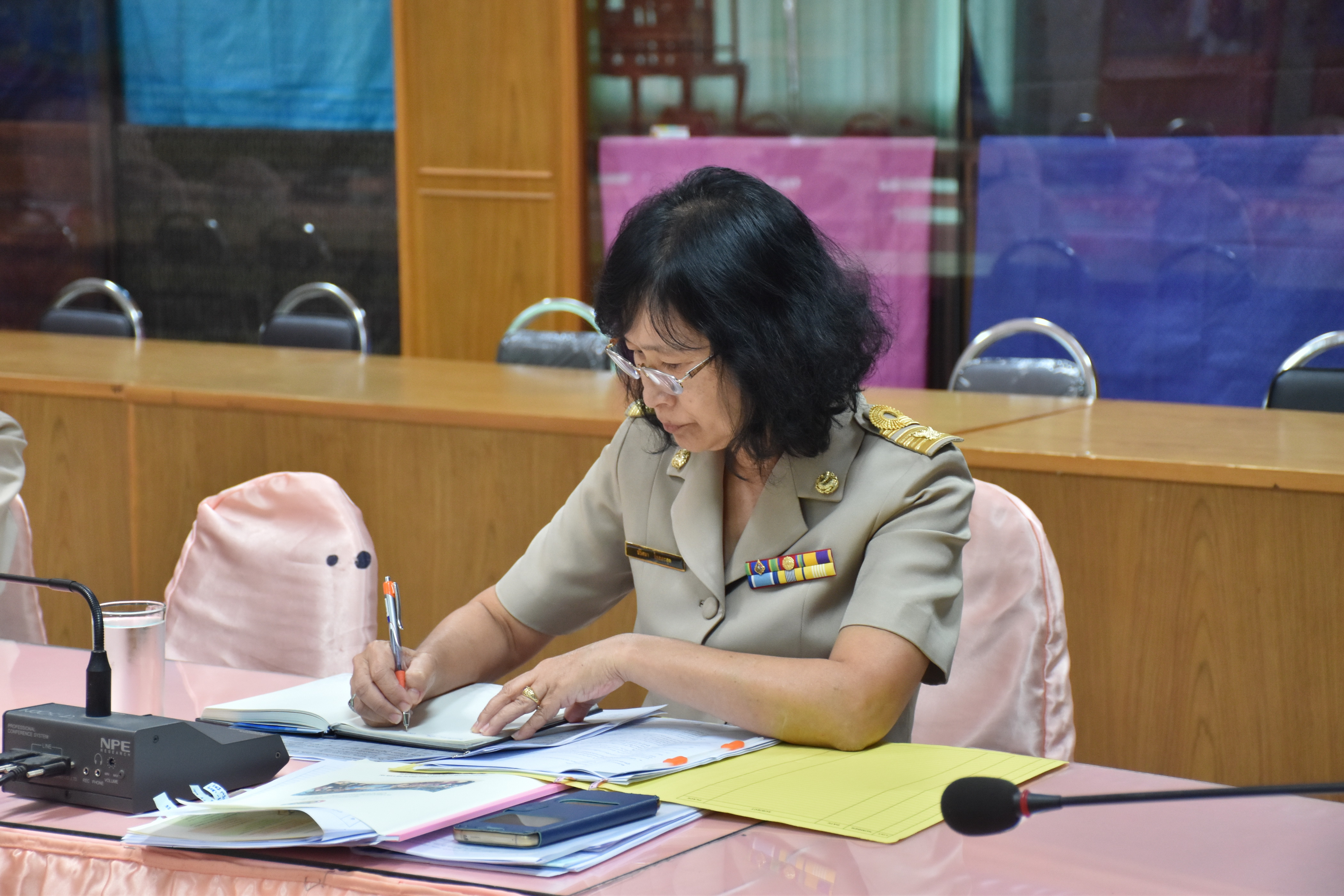 12 มีนาคม 2561 การประชุมสร้างความเข้าใจการดำเนินงานโครงการไทยนิยม ยั่งยืน ผ่านระบบวีดิทัศน์ทางไกล (Video Conference)