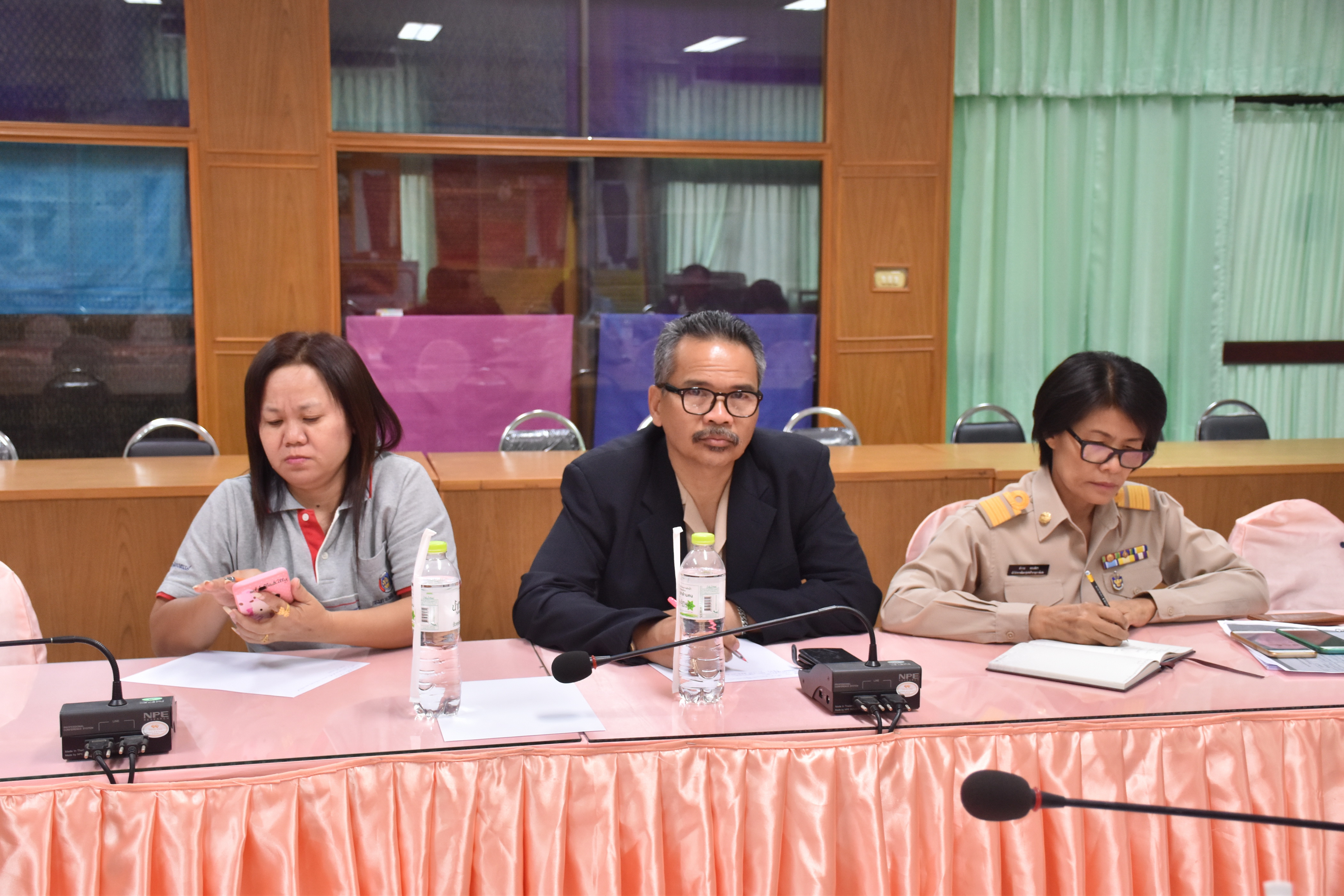 12 มีนาคม 2561 การประชุมสร้างความเข้าใจการดำเนินงานโครงการไทยนิยม ยั่งยืน ผ่านระบบวีดิทัศน์ทางไกล (Video Conference)