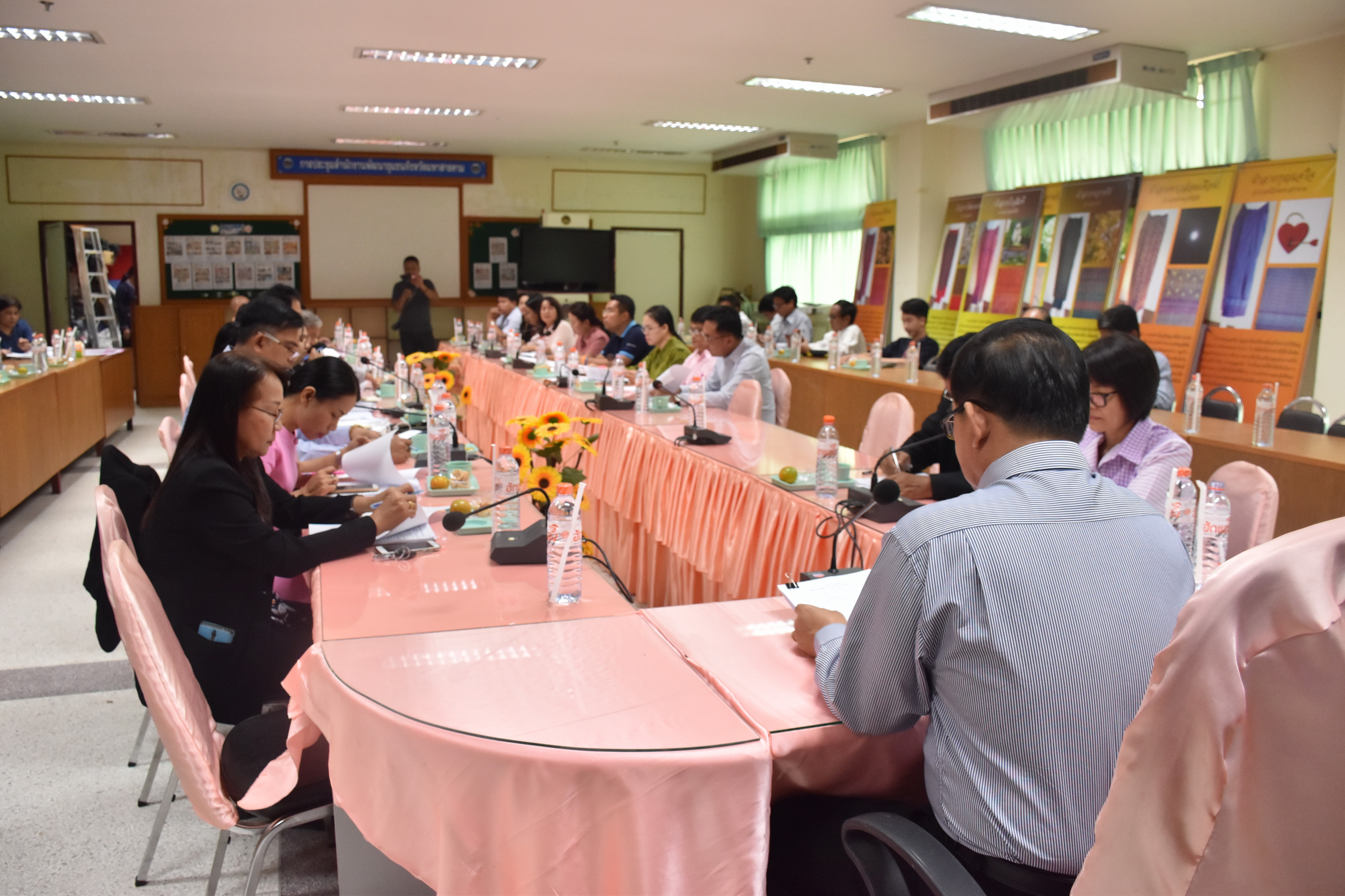 27 มีนาคม 2561 การประชุมคณะทำงานขับเคลื่อนนโยบายสานพลังประชารัฐจังหวัดมหาสารคาม (คสป.) ครั้งที่ 1/2561