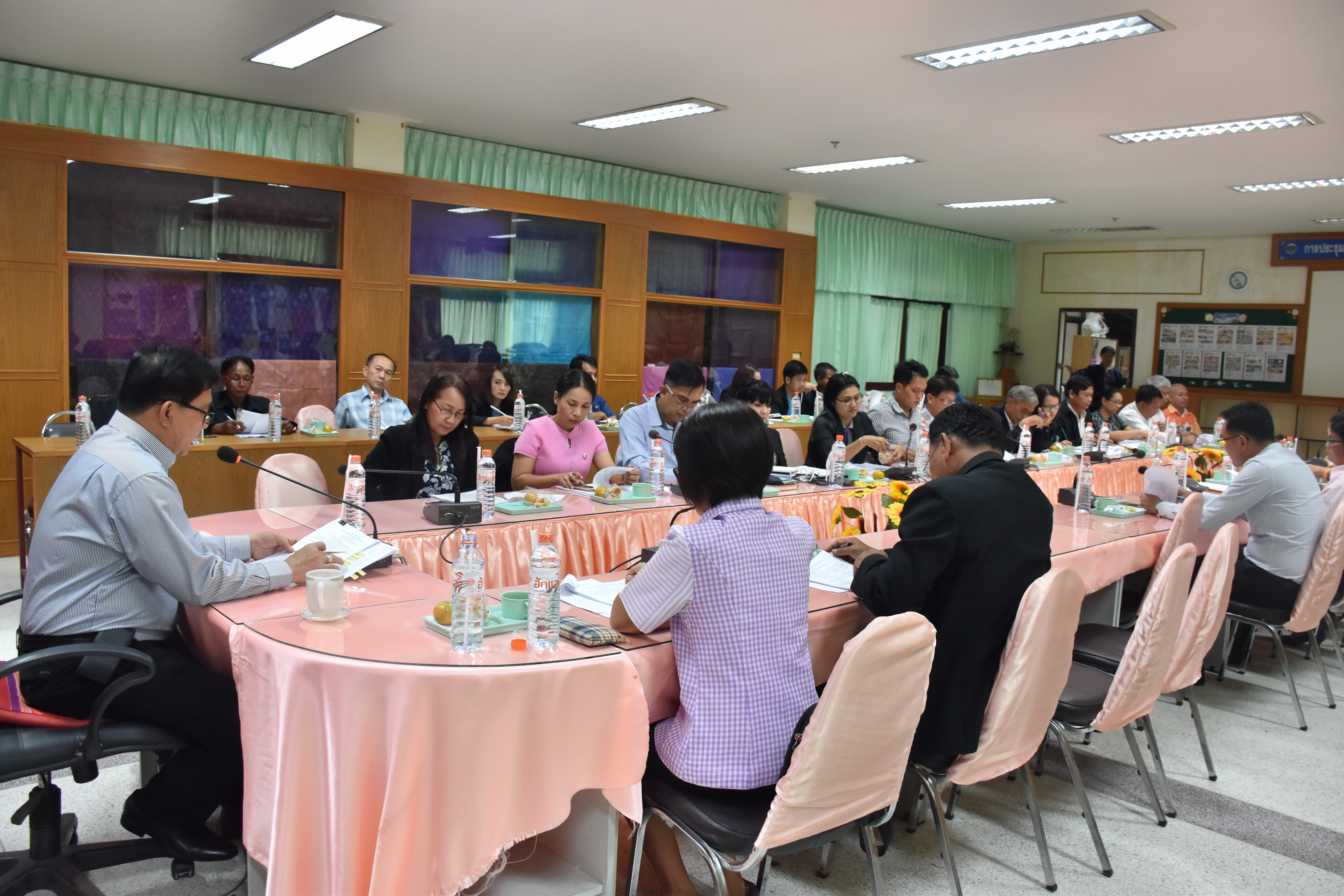 27 มีนาคม 2561 การประชุมคณะทำงานขับเคลื่อนนโยบายสานพลังประชารัฐจังหวัดมหาสารคาม (คสป.) ครั้งที่ 1/2561