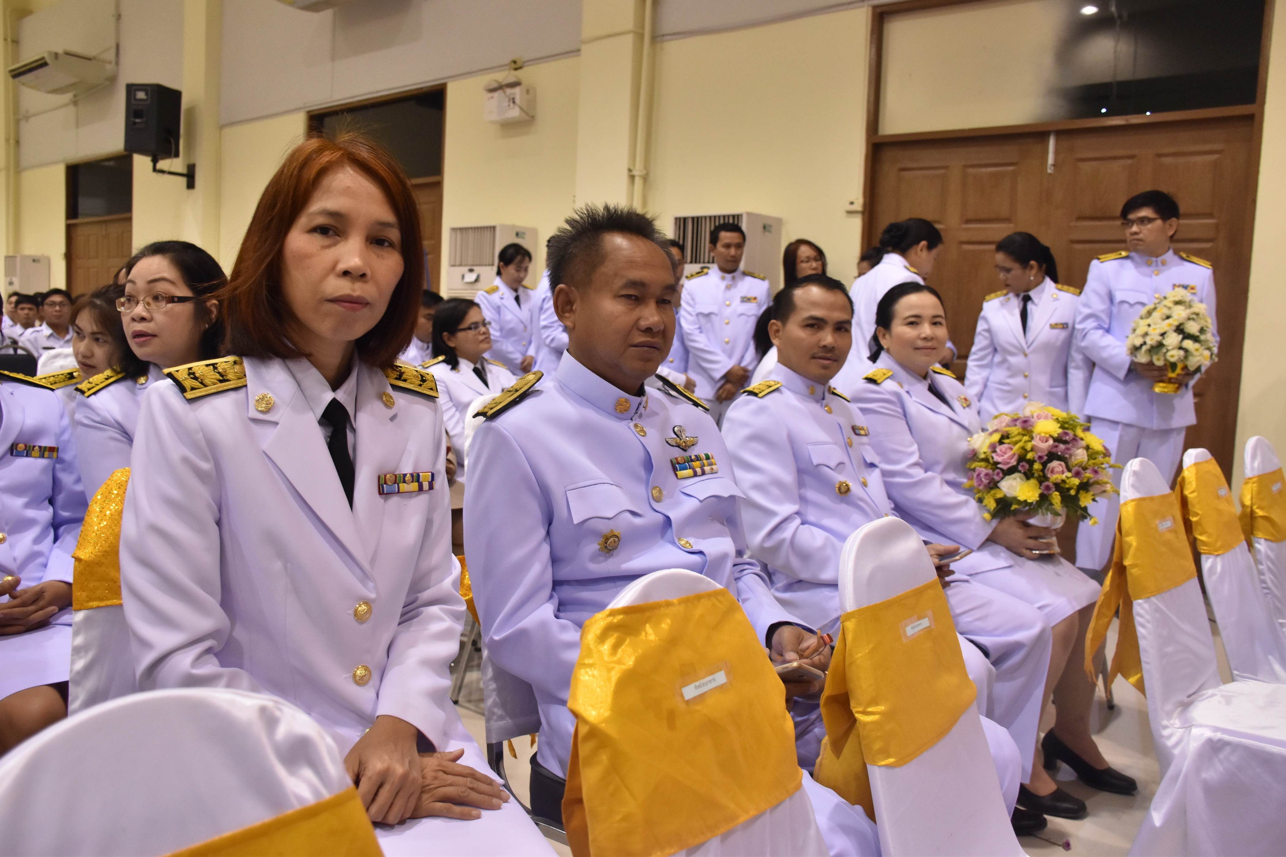 2 มีนาคม 2561 พิธีวางพานพุ่มดอกไม้สดถวายแด่ พระบาทสมเด็จพระปรมินทรมหาภูมิพลอดุลยเดช เนื่องใน “วันพระบิดาแห่งมาตรฐานการช่างไทย” ประจำปี 2561