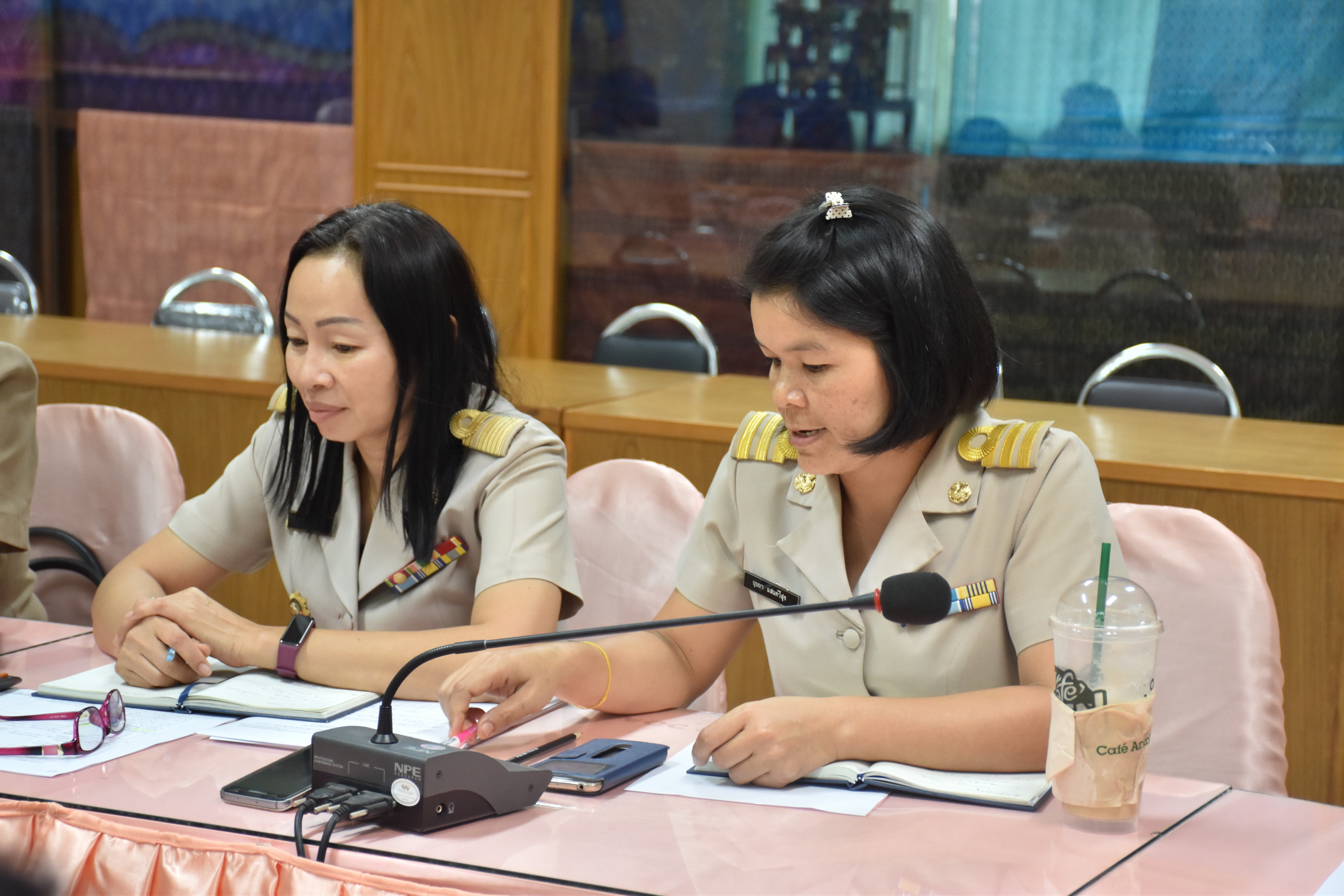 5 มีนาคม 2561 การประชุมหัวหน้ากลุ่ม หัวหน้าฝ่าย และนักวิชาการพัฒนาชุมชนจังหวัดมหาสารคาม
