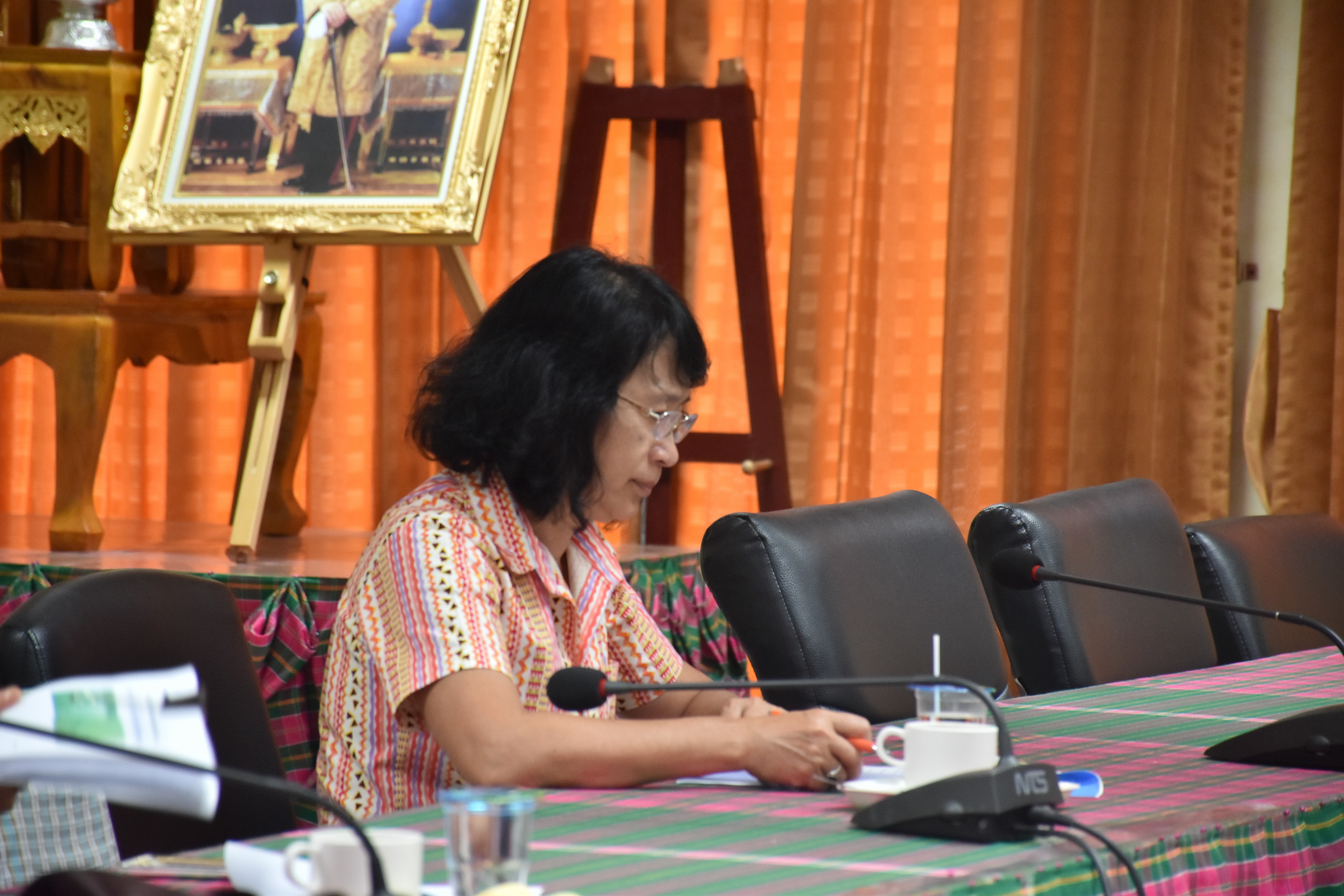 6 มีนาคม 2561 การประชุมคณะกรรมการสนับสนุนการขับเคลื่อนสวัสดิการชุมชน จังหวัดมหาสารคาม ครั้งที่ 1/2561
