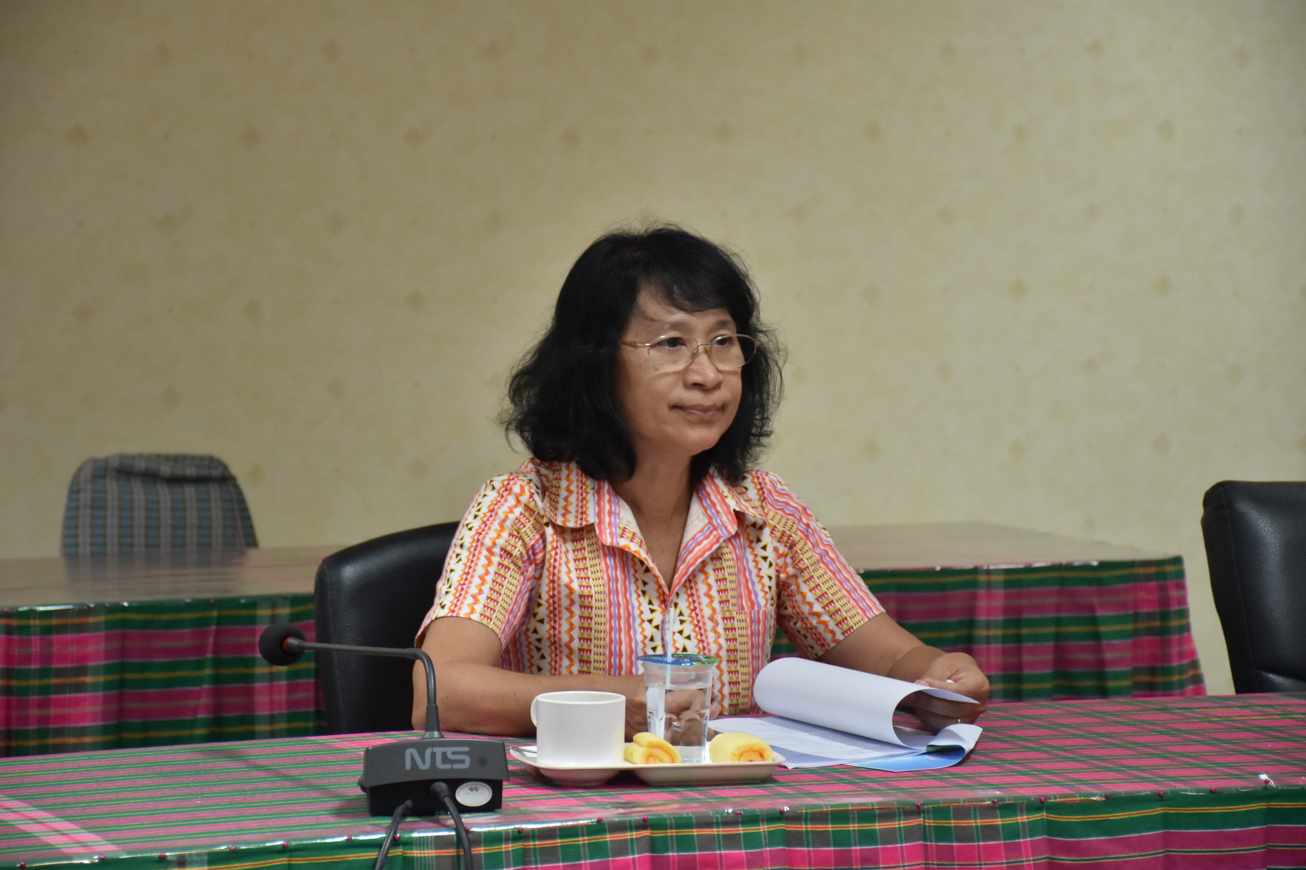 6 มีนาคม 2561 การประชุมคณะกรรมการสนับสนุนการขับเคลื่อนสวัสดิการชุมชน จังหวัดมหาสารคาม ครั้งที่ 1/2561