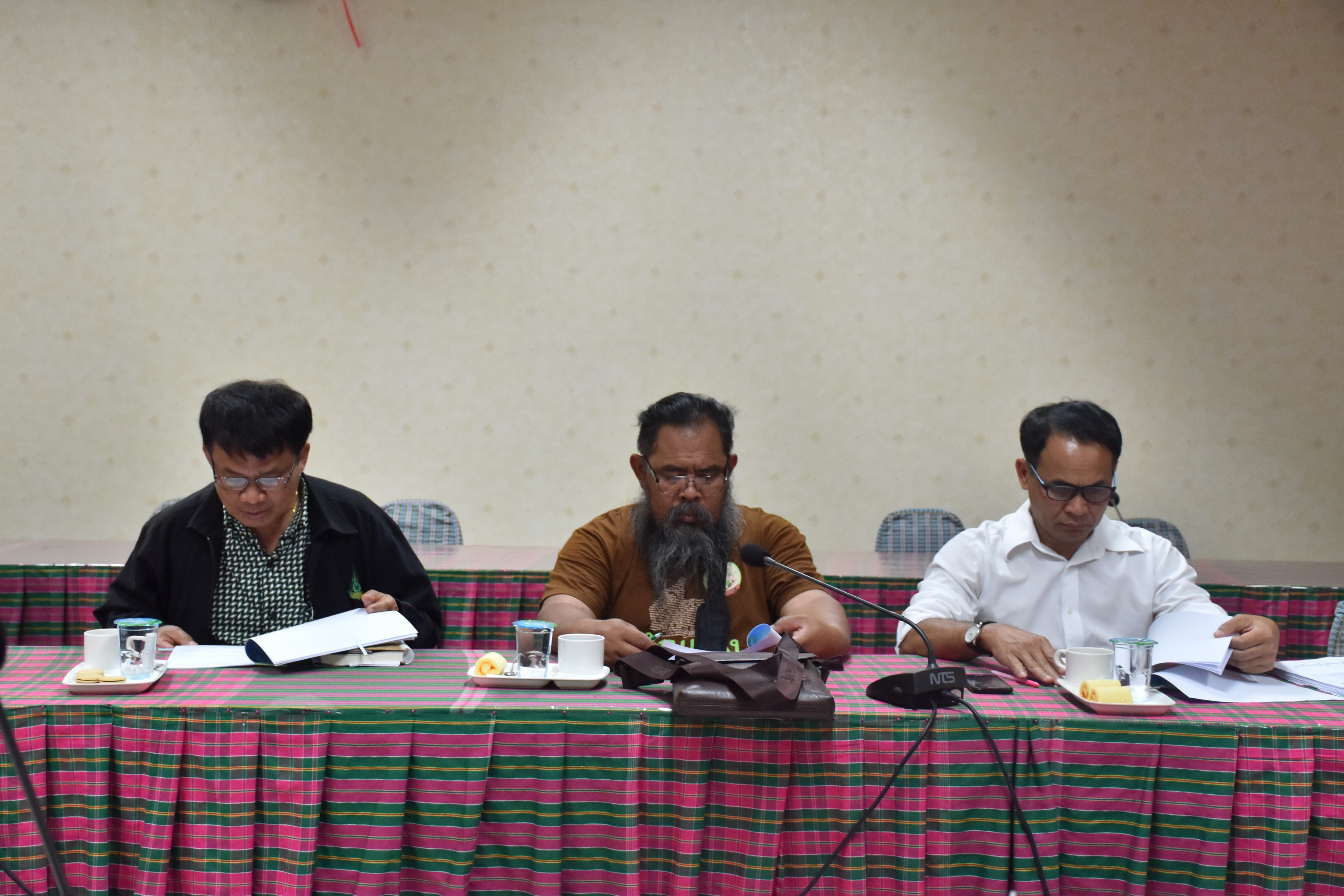 6 มีนาคม 2561 การประชุมคณะกรรมการสนับสนุนการขับเคลื่อนสวัสดิการชุมชน จังหวัดมหาสารคาม ครั้งที่ 1/2561