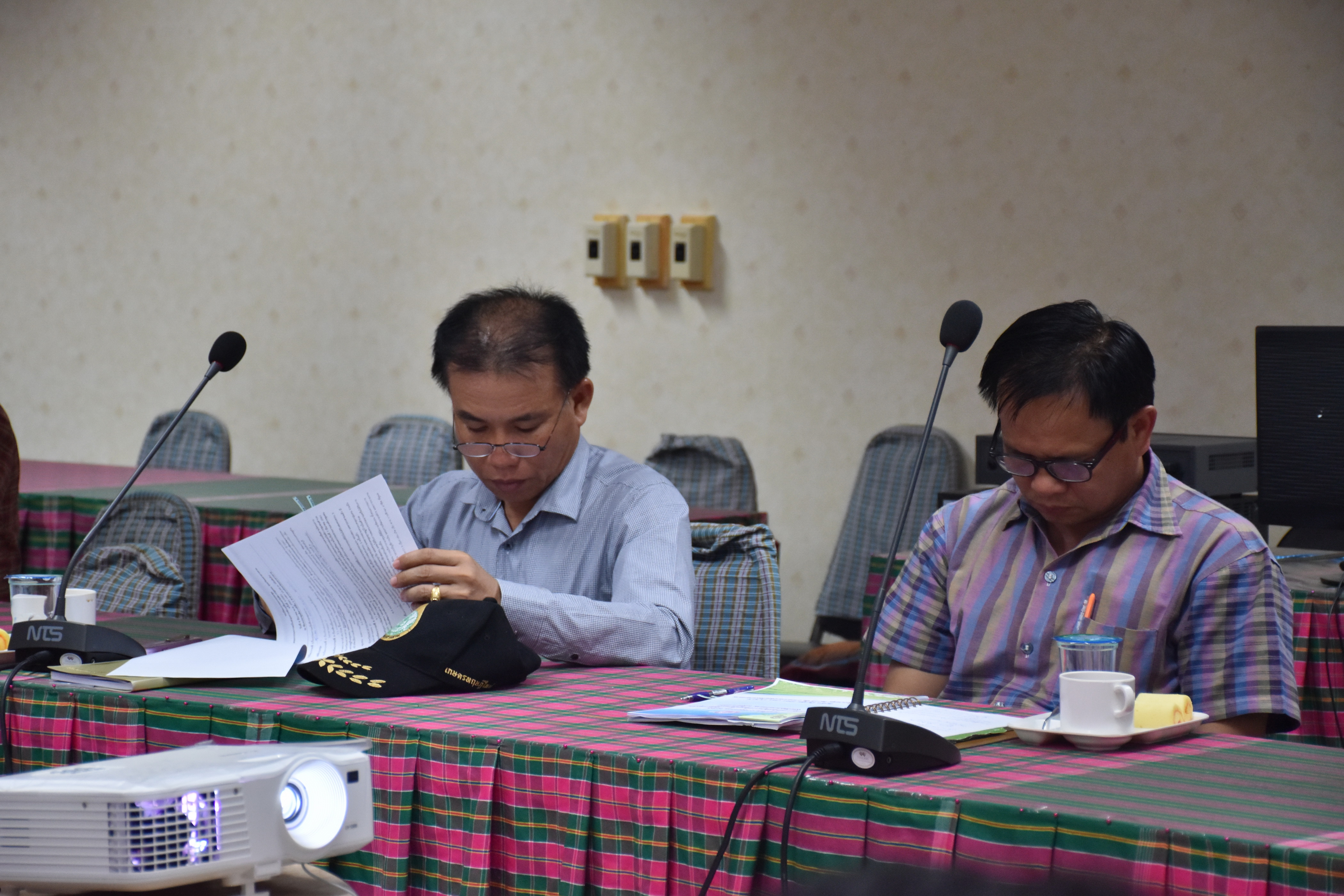 6 มีนาคม 2561 การประชุมคณะกรรมการสนับสนุนการขับเคลื่อนสวัสดิการชุมชน จังหวัดมหาสารคาม ครั้งที่ 1/2561