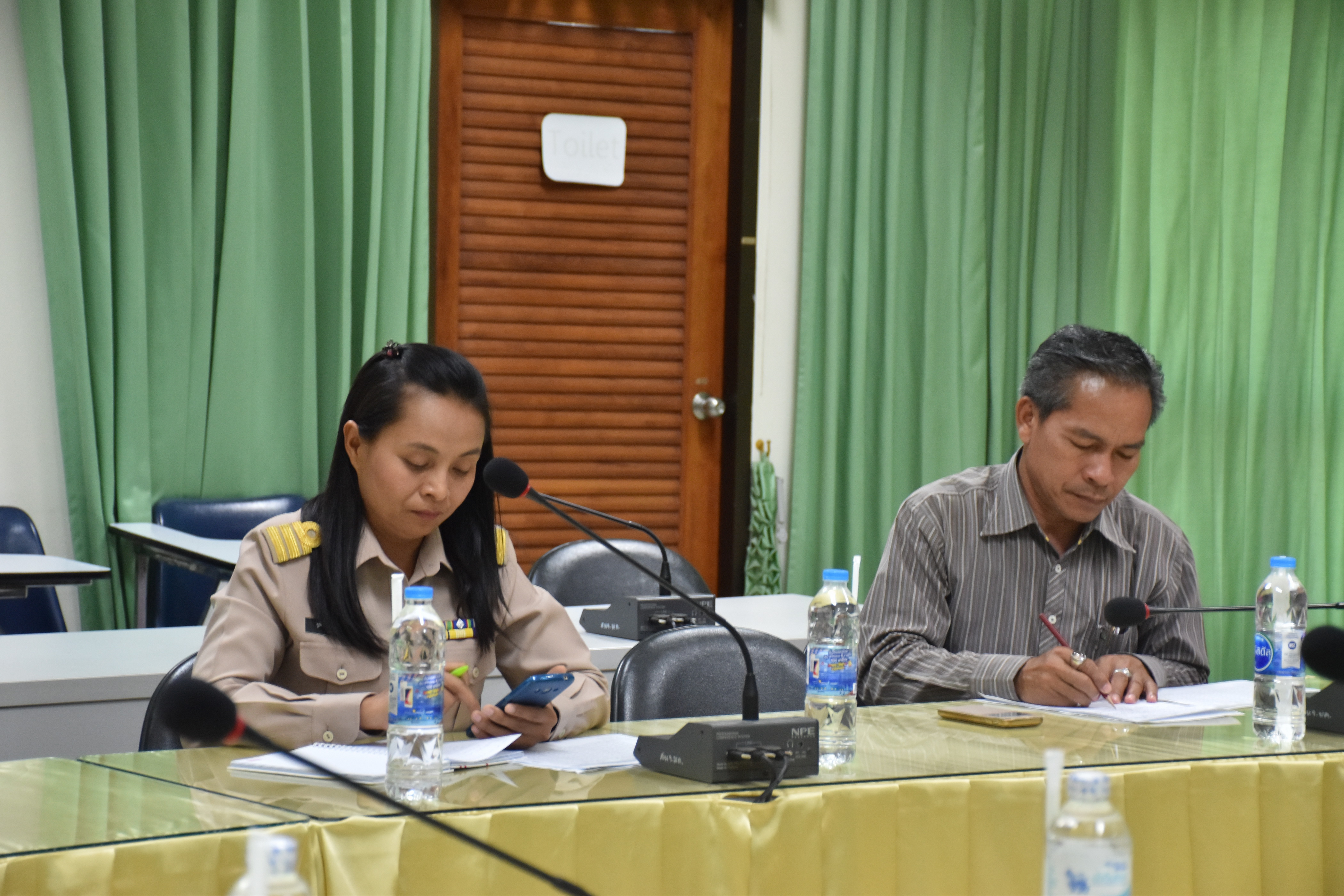 6 มีนาคม 2561 การประชุมการรับฟังความคิดเห็นจากการดำเนินงานตามโครงการไทยนิยม ยั่งยืน ครั้งที่ 1 ผ่านระบบวีดิทัศน์ทางไกล (Video Conference)
