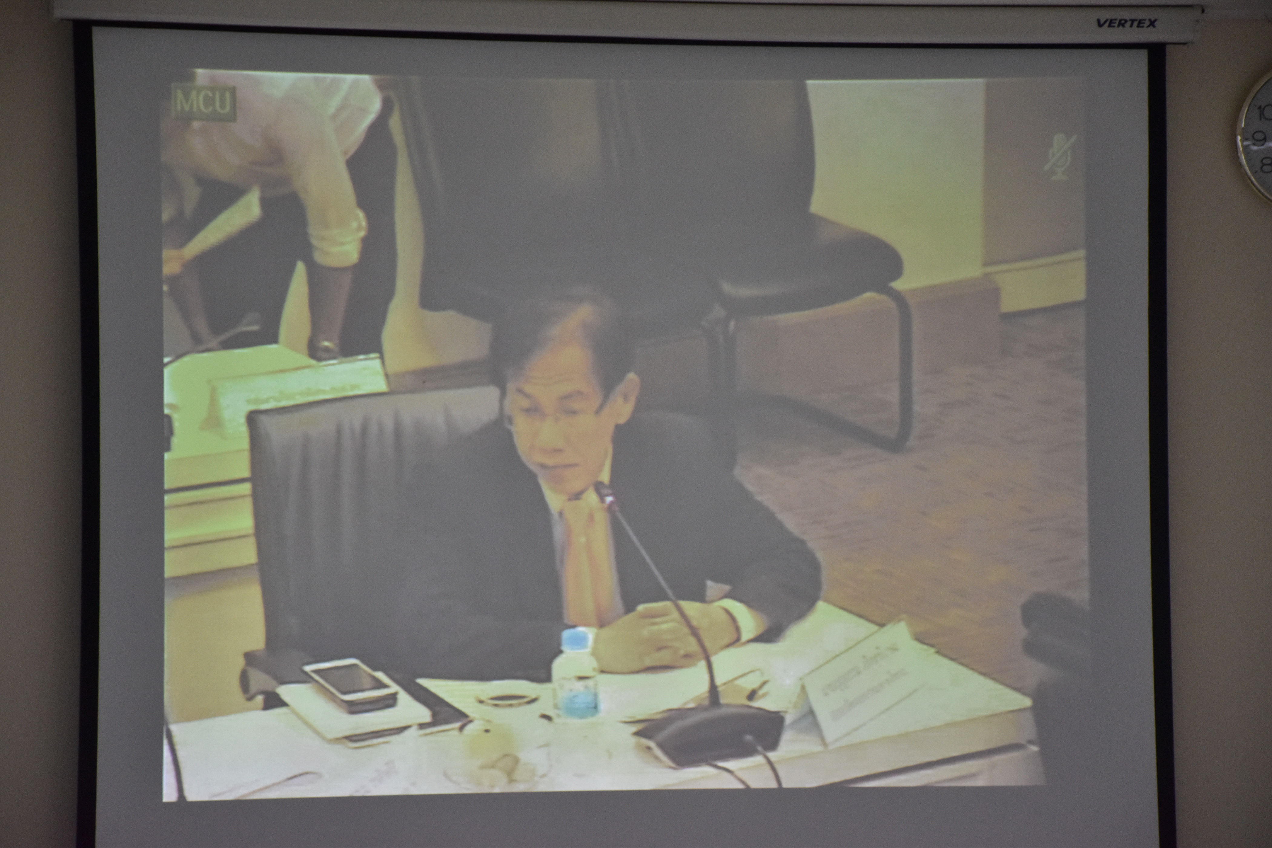 6 มีนาคม 2561 การประชุมการรับฟังความคิดเห็นจากการดำเนินงานตามโครงการไทยนิยม ยั่งยืน ครั้งที่ 1 ผ่านระบบวีดิทัศน์ทางไกล (Video Conference)