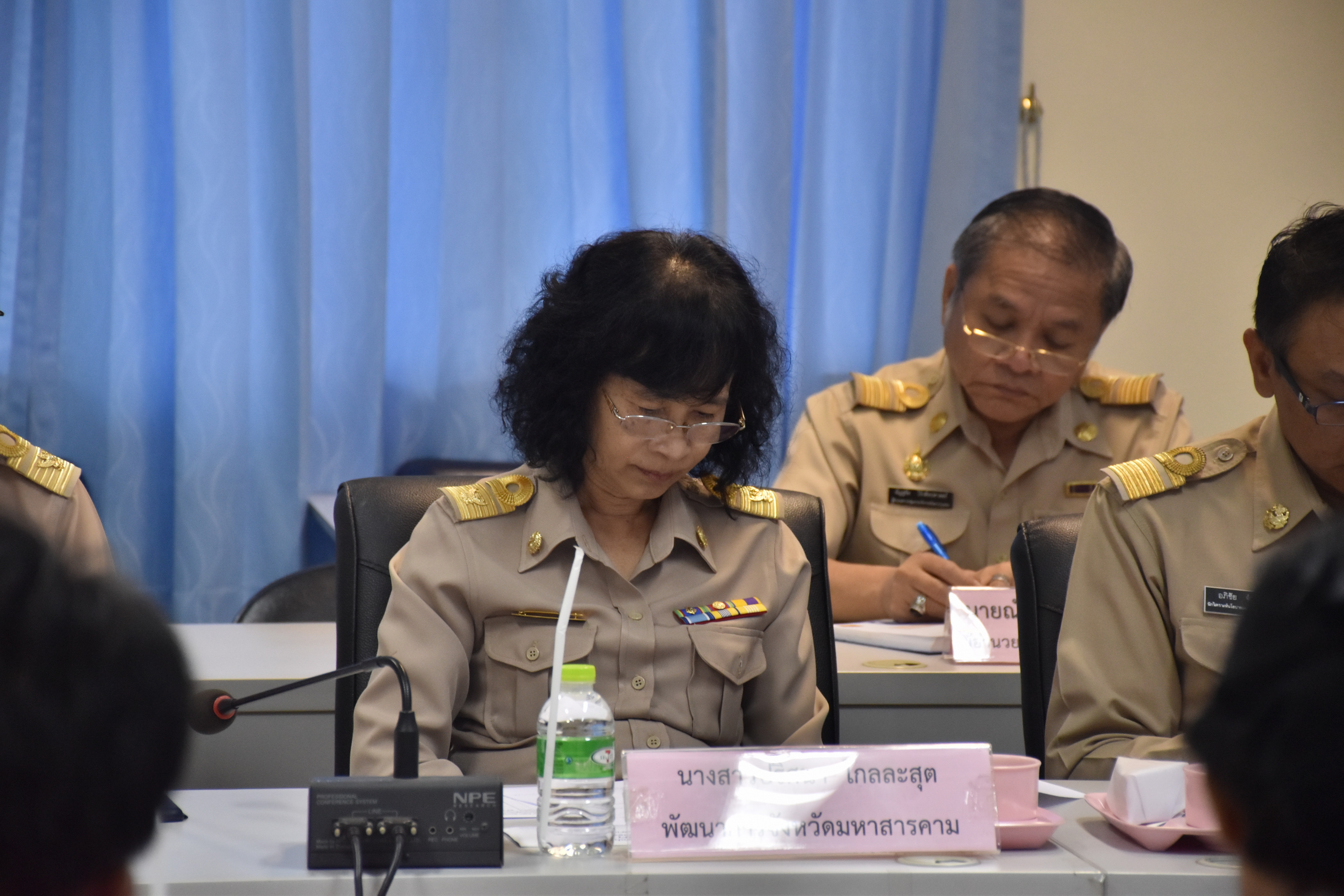 29 มีนาคม 2561 การประชุมนายอำเภอและหัวหน้าส่วนราชการ สังกัดกระทรวงมหาดไทย ครั้งที่ 3/2561