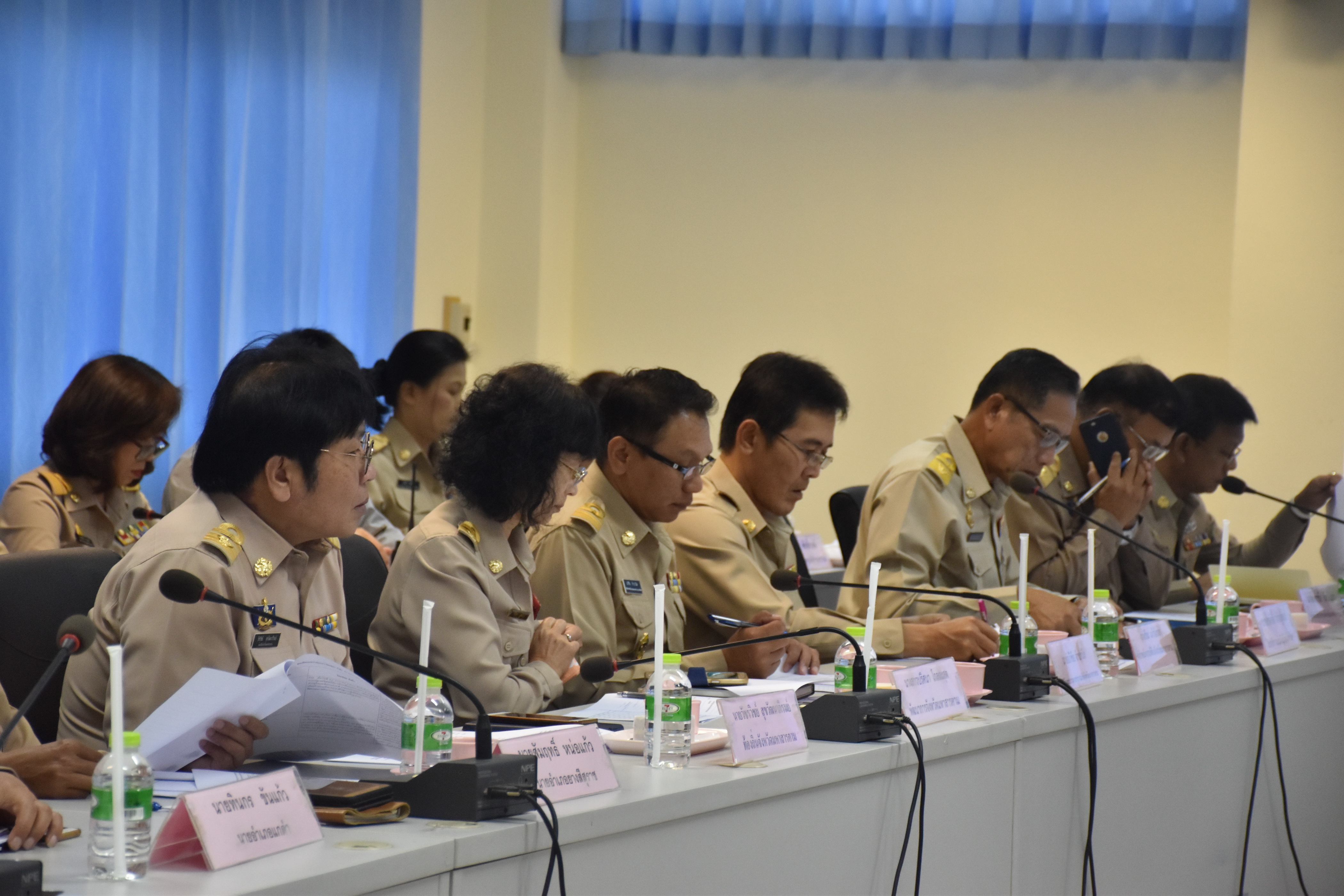 29 มีนาคม 2561 การประชุมนายอำเภอและหัวหน้าส่วนราชการ สังกัดกระทรวงมหาดไทย ครั้งที่ 3/2561