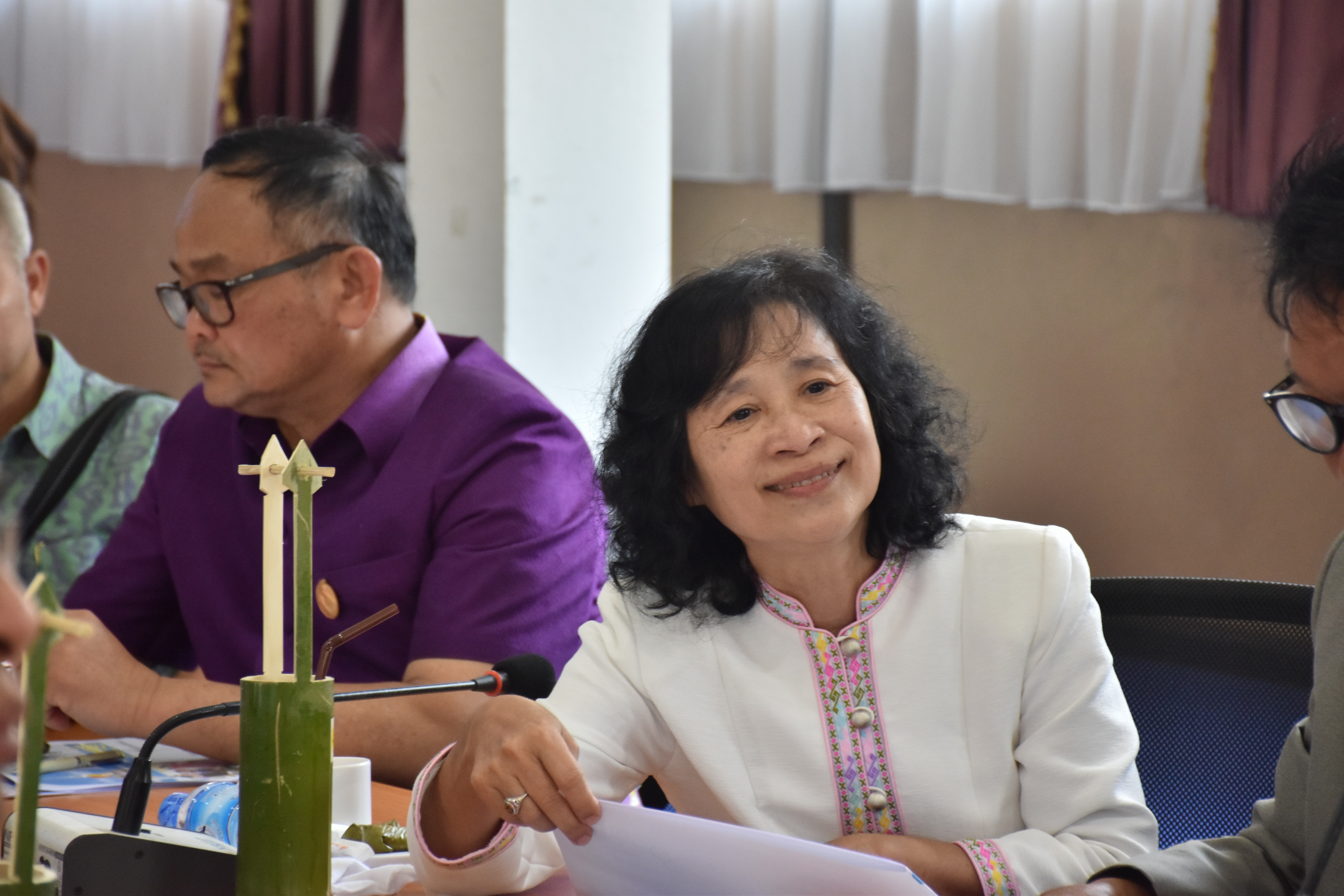 24 มีนาคม 2561 นายสมหวัง พ่วงบางโพ รองอธิบดีกรมการพัฒนาชุมชน ติดตามและให้คำแนะนำการดำเนินงานโครงการชุมชนท่องเที่ยว OTOP นวัตวิถี และเยี่ยมชมตลาดประชารัฐพันปีจำปาศรีนครคนไทยยิ้มได้ อำเภอนาดูน จังหวัดมหาสารคาม