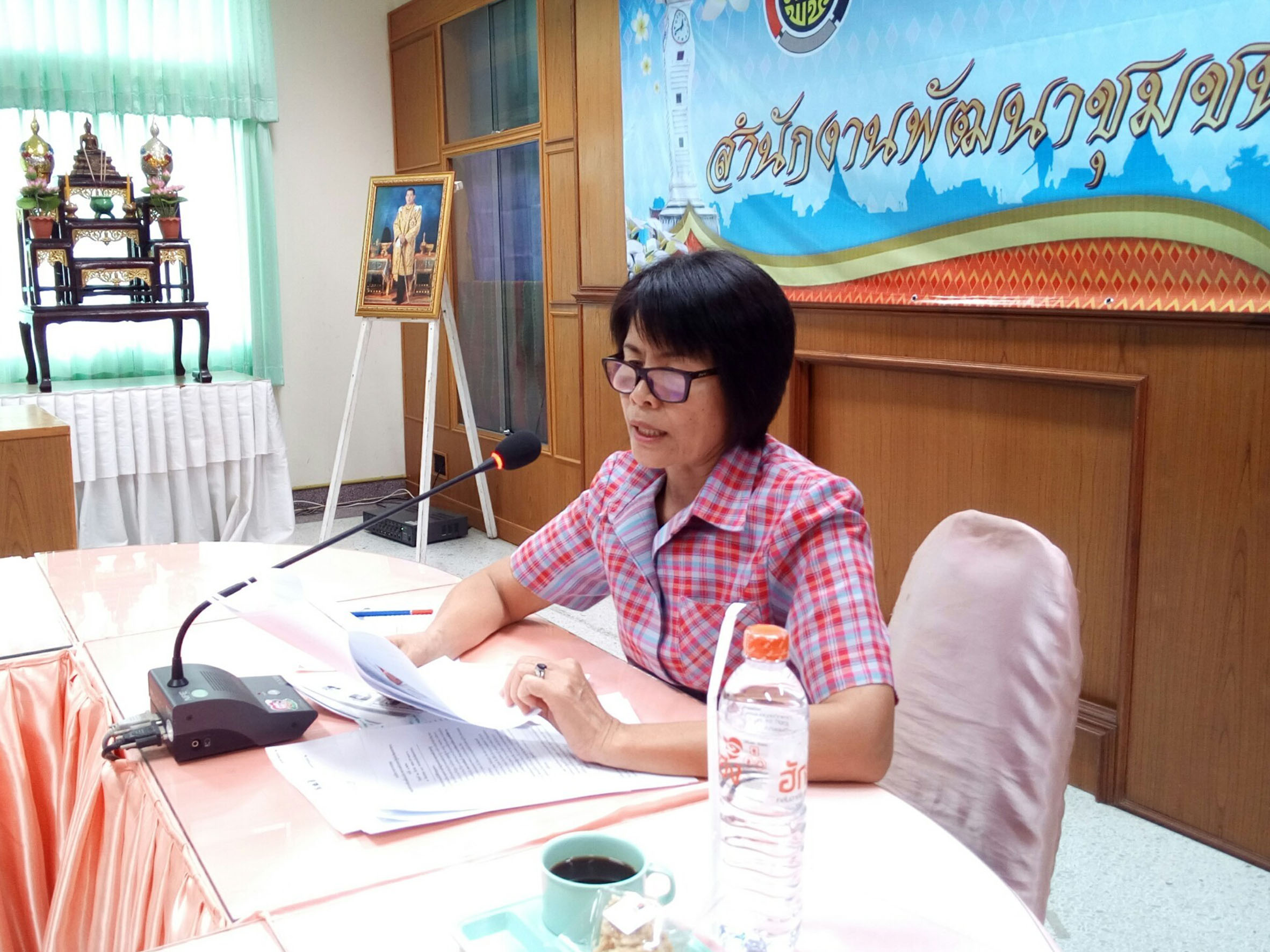 28 มีนาคม 2561 การประชุมคณะทำงานขับเคลื่อนนโยบายสานพลังประชารัฐจังหวัดมหาสารคาม (คณะทำงานกลุ่มแผนงานเพิ่มขีดความสามารถและกลุ่มแผนงานพัฒนาคน D1 D4 D5 E1 E2 E4 และ E5) ครั้งที่ 1/2561