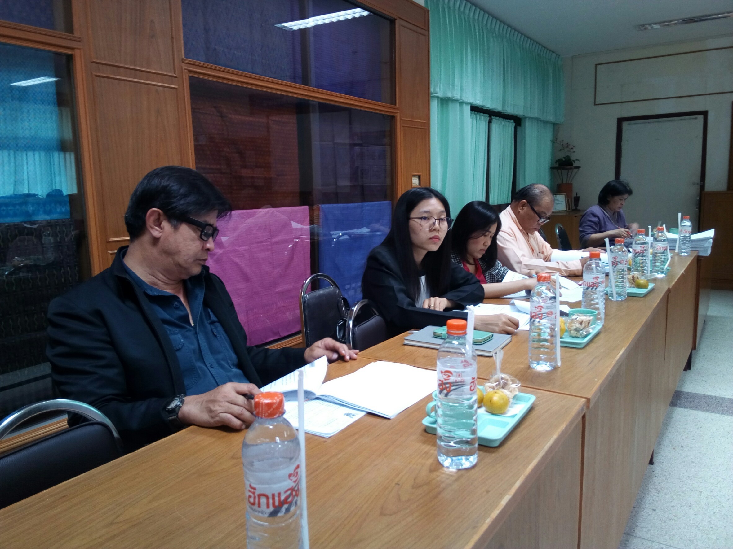 28 มีนาคม 2561 การประชุมคณะทำงานขับเคลื่อนนโยบายสานพลังประชารัฐจังหวัดมหาสารคาม (คณะทำงานกลุ่มแผนงานเพิ่มขีดความสามารถและกลุ่มแผนงานพัฒนาคน D1 D4 D5 E1 E2 E4 และ E5) ครั้งที่ 1/2561