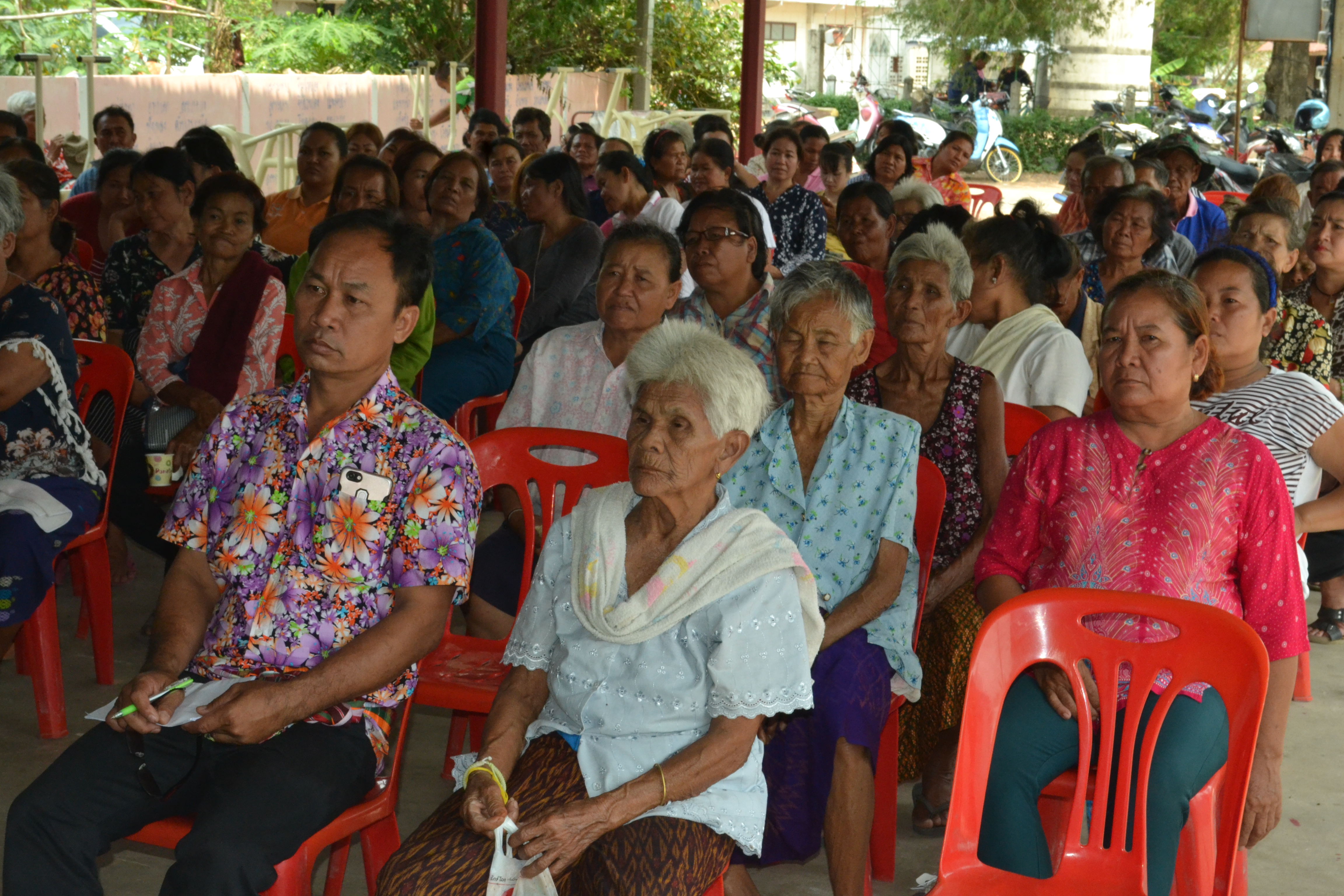 5 เมษายน 2561 การติดตามการดำเนินงานการขับเคลื่อนโครงการไทยนิยมยั่งยืน ระดับอำเภอและตำบล อำเภอพยัคฆภูมิพิสัย จังหวัดมหาสารคาม เวทีที่ 2