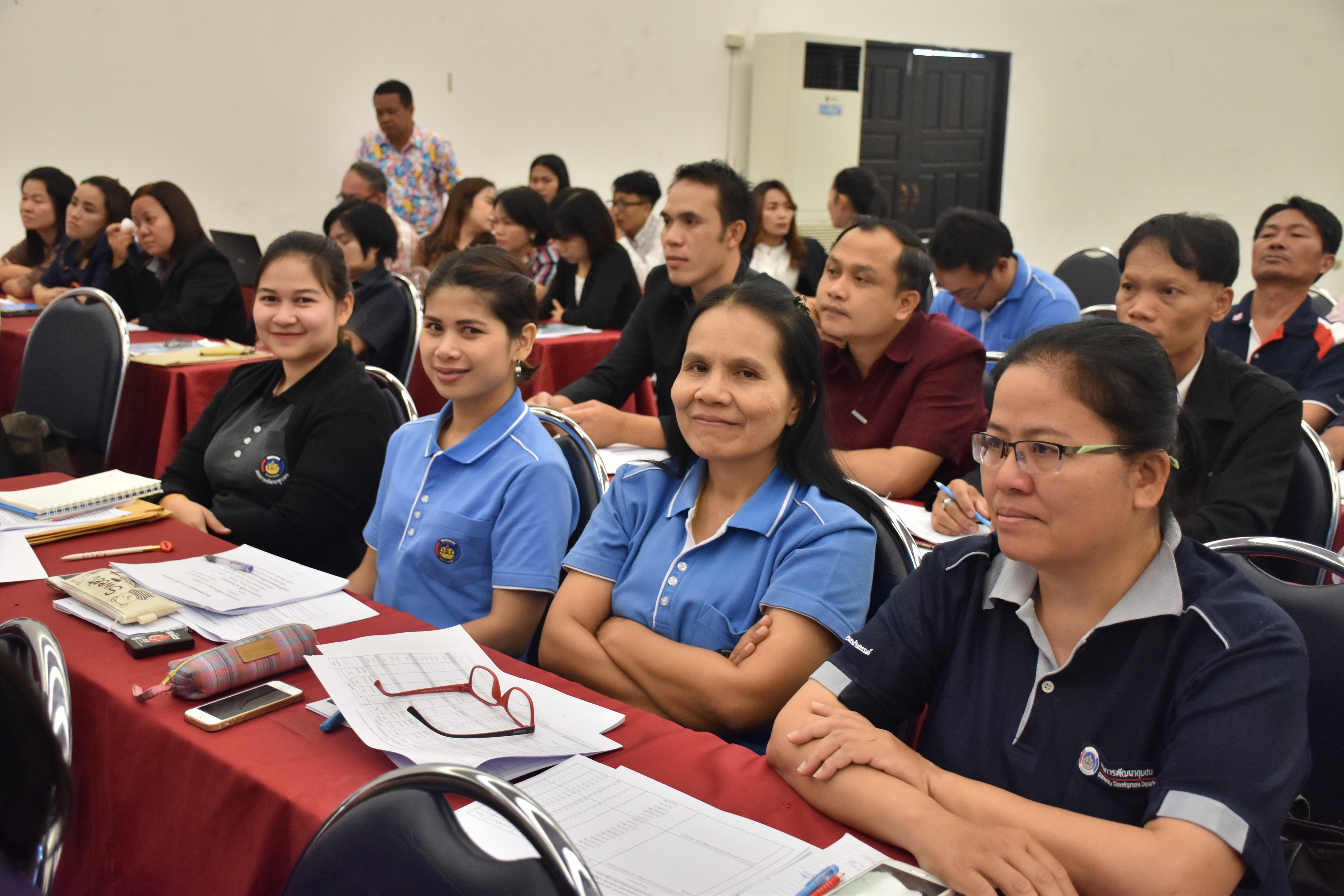 4 เมษายน 2561 โครงการประชุมปฏิบัติการเสริมสมรรถะเจ้าหน้าที่พัฒนาชุมชน ประจำปีงบประมาณ พ.ศ.2561