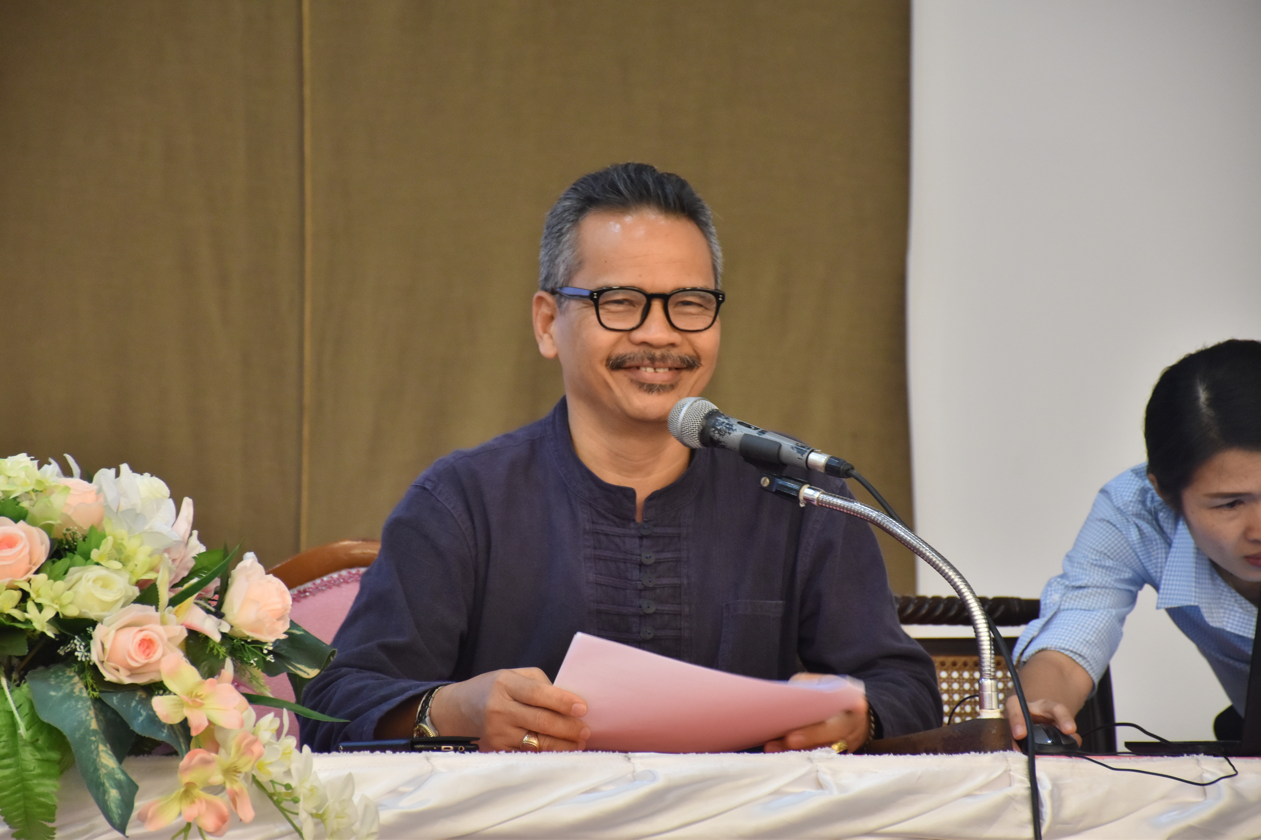 4 เมษายน 2561 โครงการประชุมปฏิบัติการเสริมสมรรถะเจ้าหน้าที่พัฒนาชุมชน ประจำปีงบประมาณ พ.ศ.2561