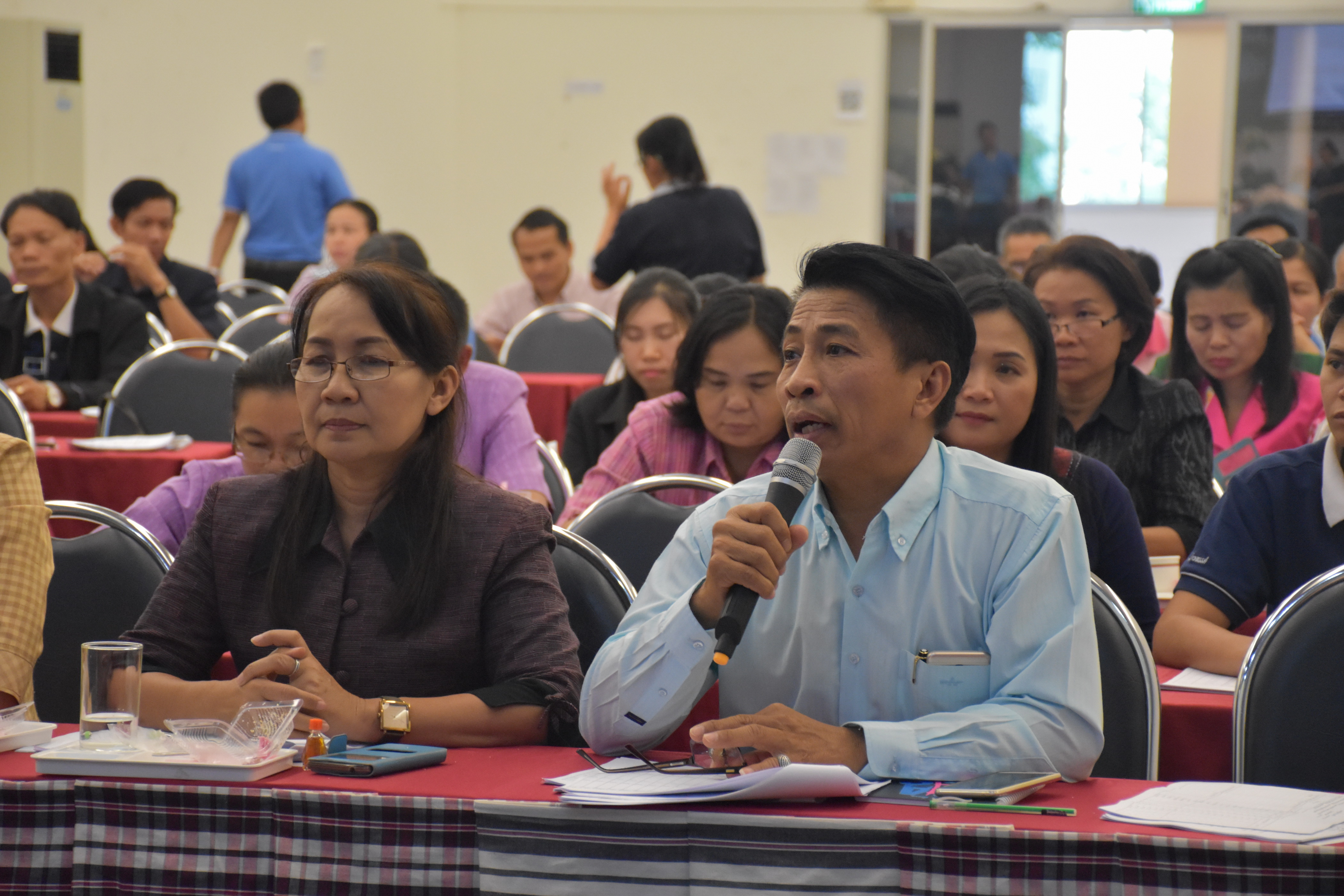 4 เมษายน 2561 โครงการประชุมปฏิบัติการเสริมสมรรถะเจ้าหน้าที่พัฒนาชุมชน ประจำปีงบประมาณ พ.ศ.2561