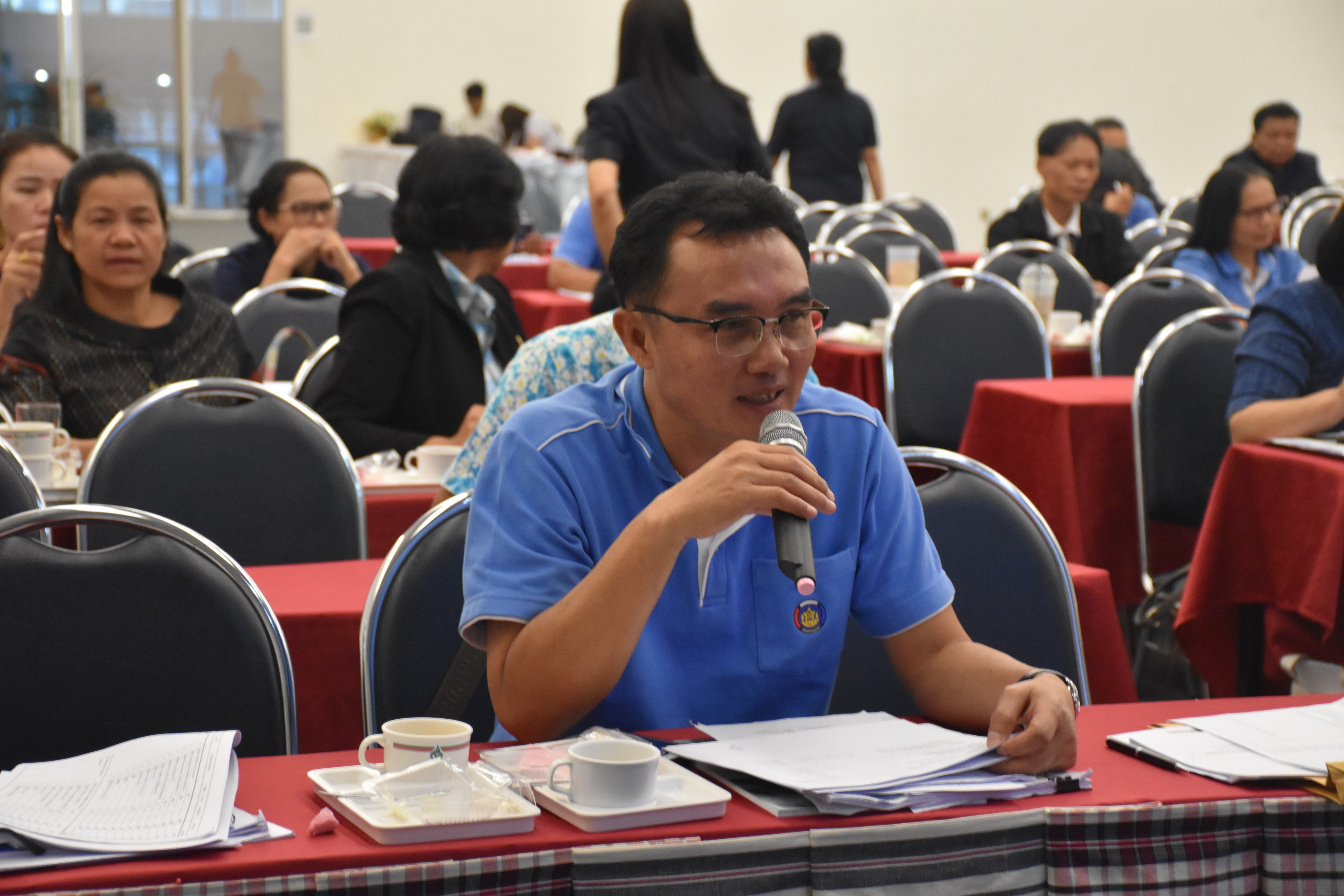 4 เมษายน 2561 โครงการประชุมปฏิบัติการเสริมสมรรถะเจ้าหน้าที่พัฒนาชุมชน ประจำปีงบประมาณ พ.ศ.2561