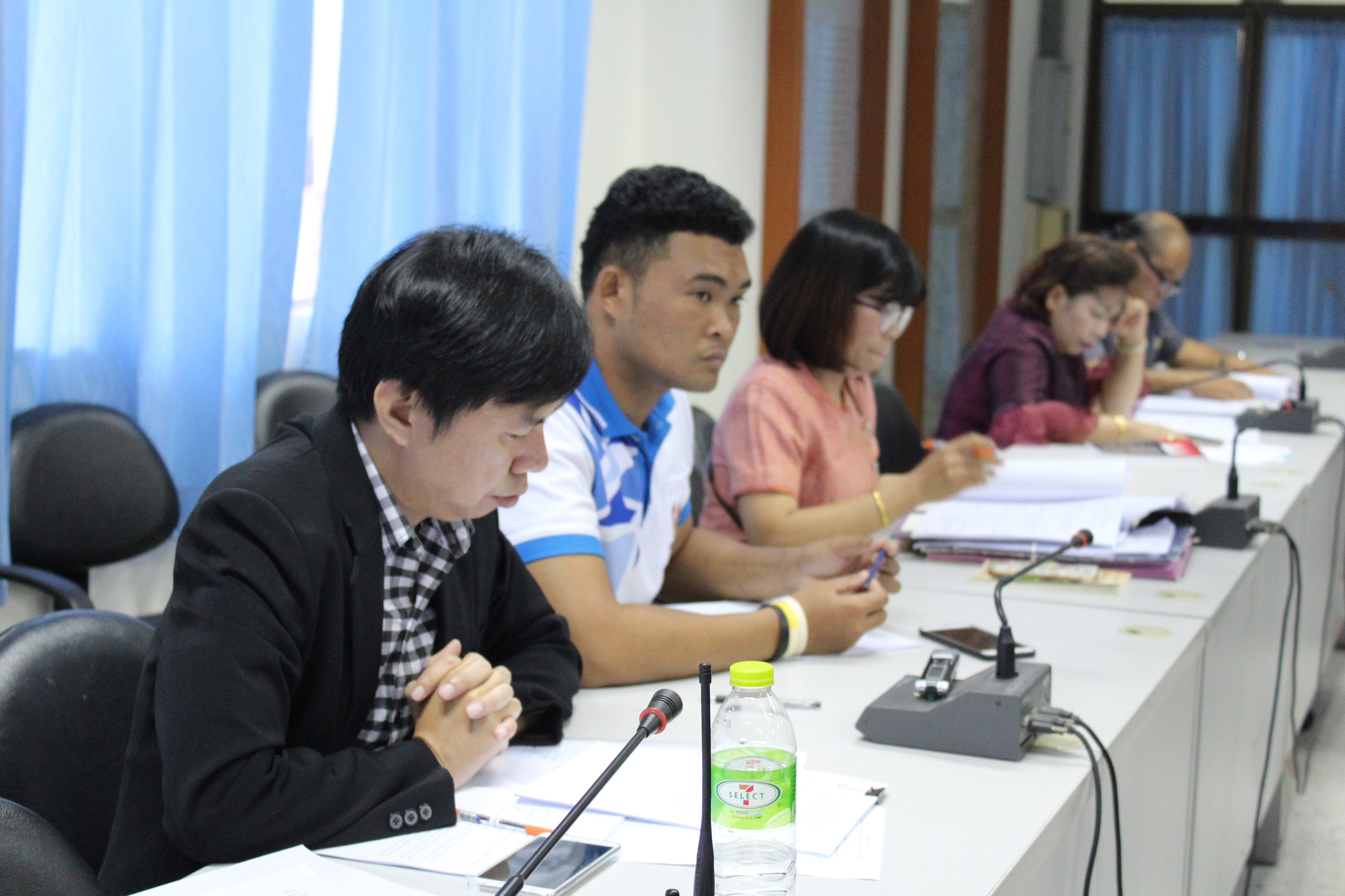 20 เมษายน 2561 การประชุมคณะกรรมการบริหารจัดการพื้นที่ศาลากลางจังหวัดมหาสารคาม (หลังเก่า) ครั้งที่ 1/2561