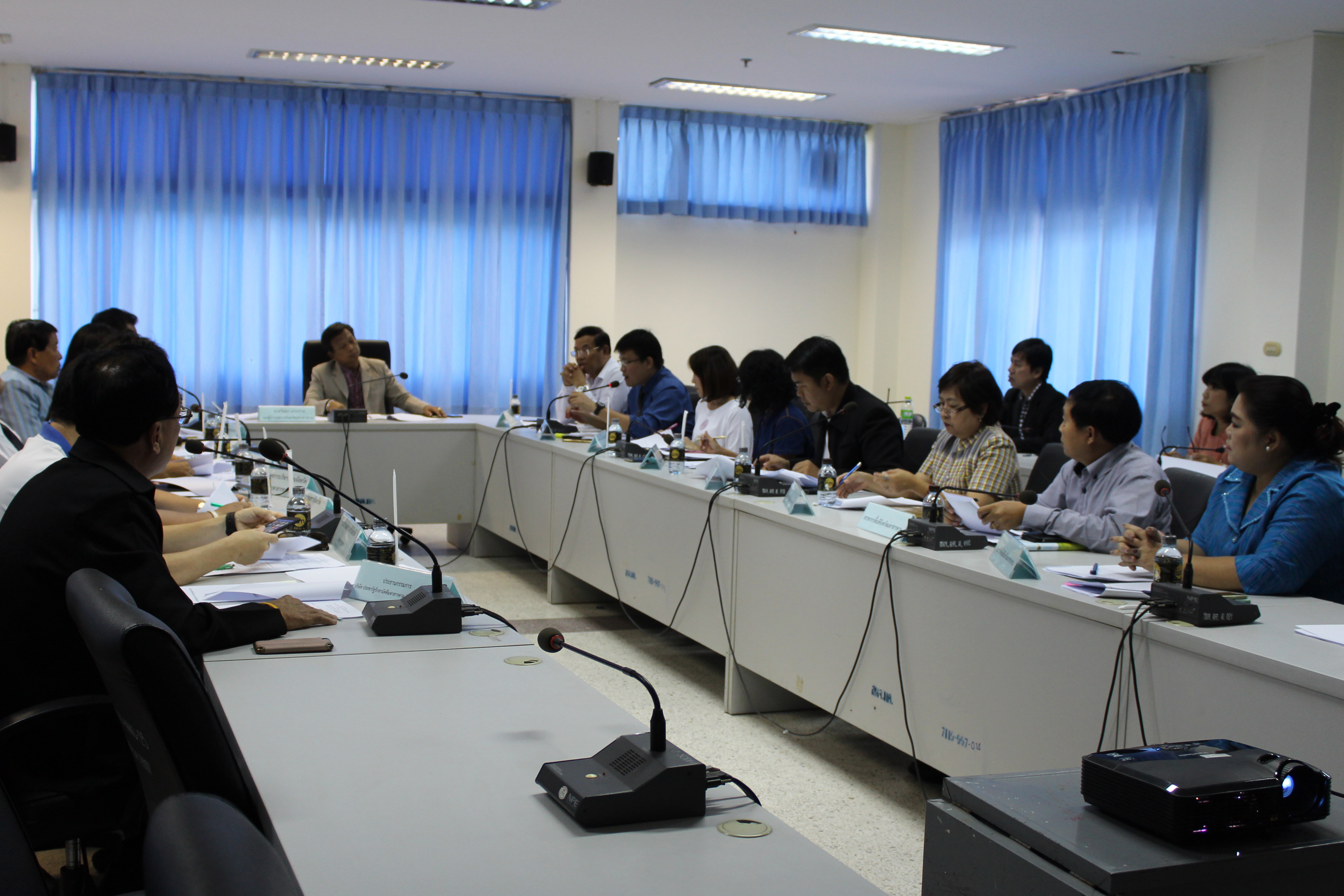 20 เมษายน 2561 การประชุมคณะกรรมการบริหารจัดการพื้นที่ศาลากลางจังหวัดมหาสารคาม (หลังเก่า) ครั้งที่ 1/2561