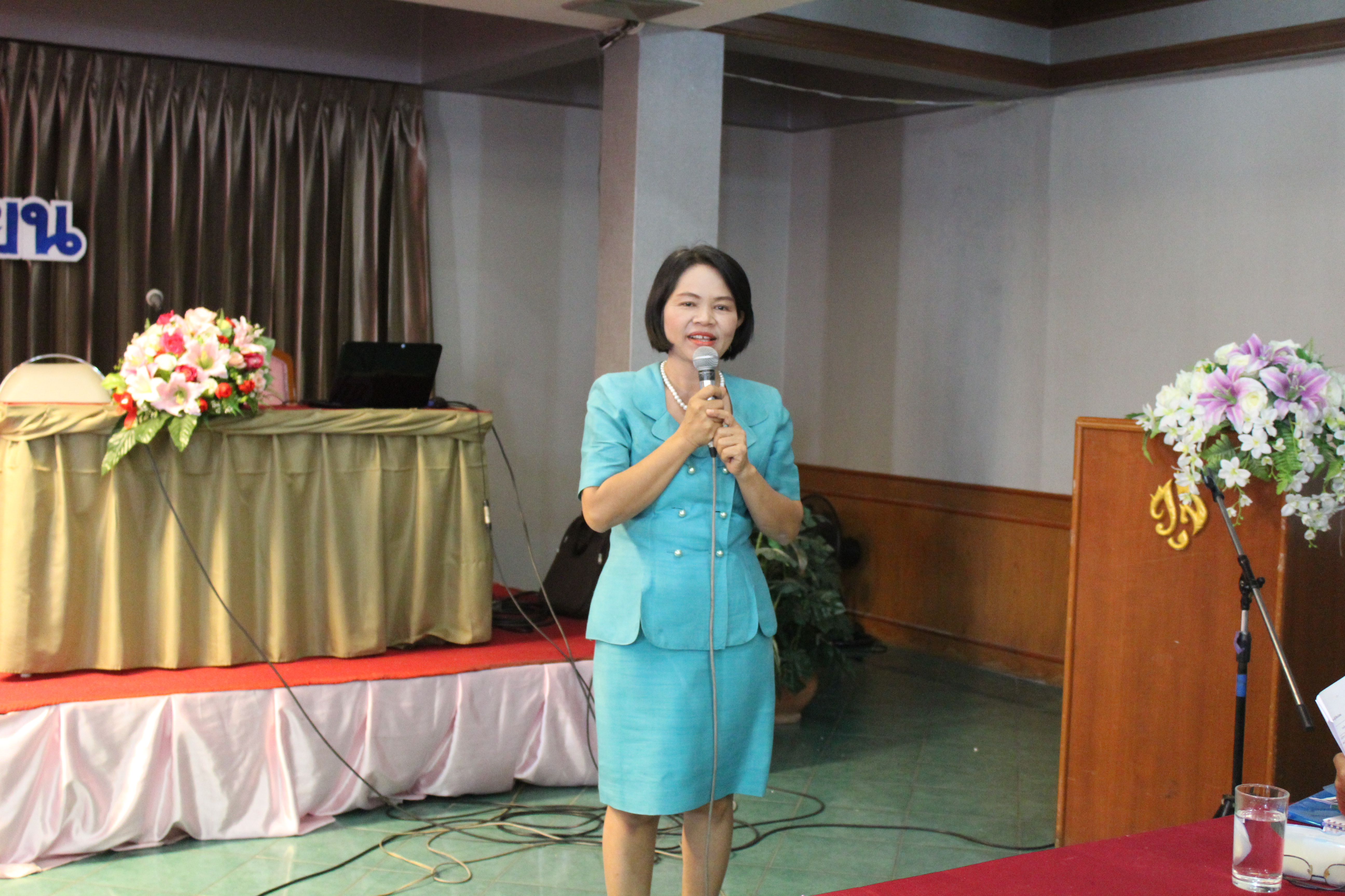20 เมษายน 2561 โครงการฝึกอบรมการประเมินผลทุนหมุนเวียนกองทุนพัฒนาบทบาทสตรี ณ โรงแรมวสุ อำเภอเมืองมหาสารคาม จังหวัดมหาสารคาม