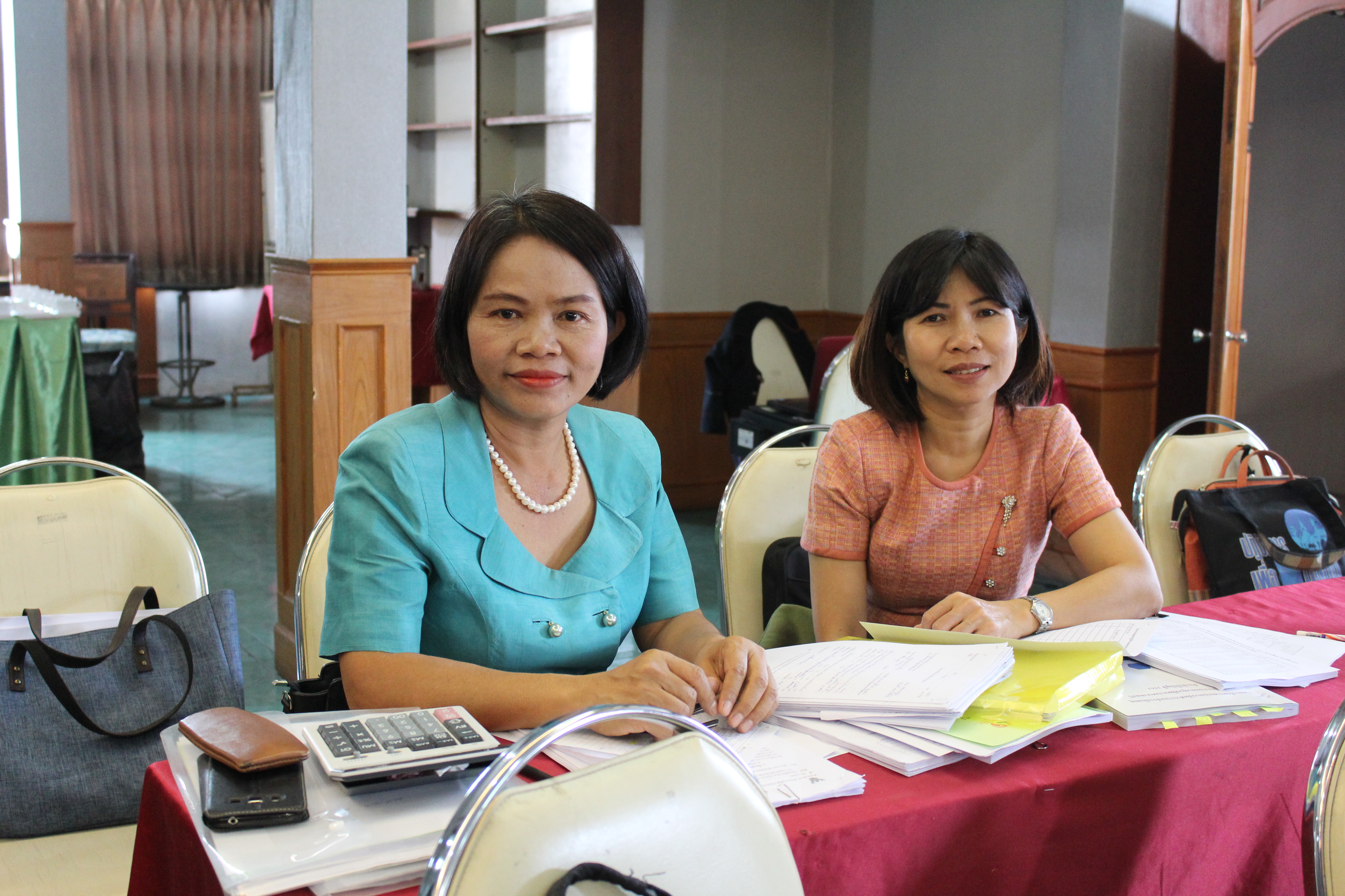 20 เมษายน 2561 โครงการฝึกอบรมการประเมินผลทุนหมุนเวียนกองทุนพัฒนาบทบาทสตรี ณ โรงแรมวสุ อำเภอเมืองมหาสารคาม จังหวัดมหาสารคาม
