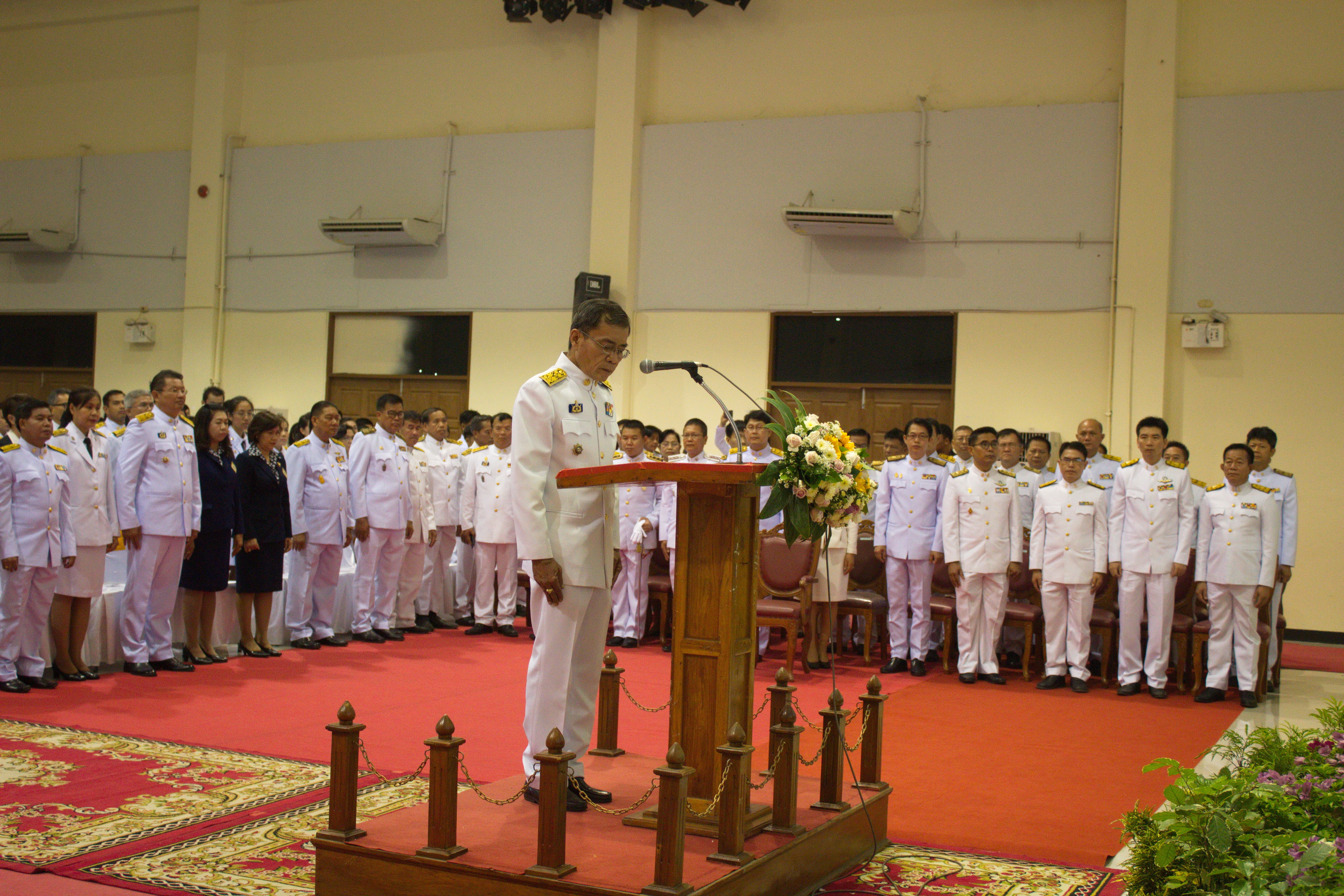 25 เมษายน 2561 พิธีถวายราชสักการะ เนื่องในวันคล้ายวันสวรรคตสมเด็จพระนเรศวรมหาราช
