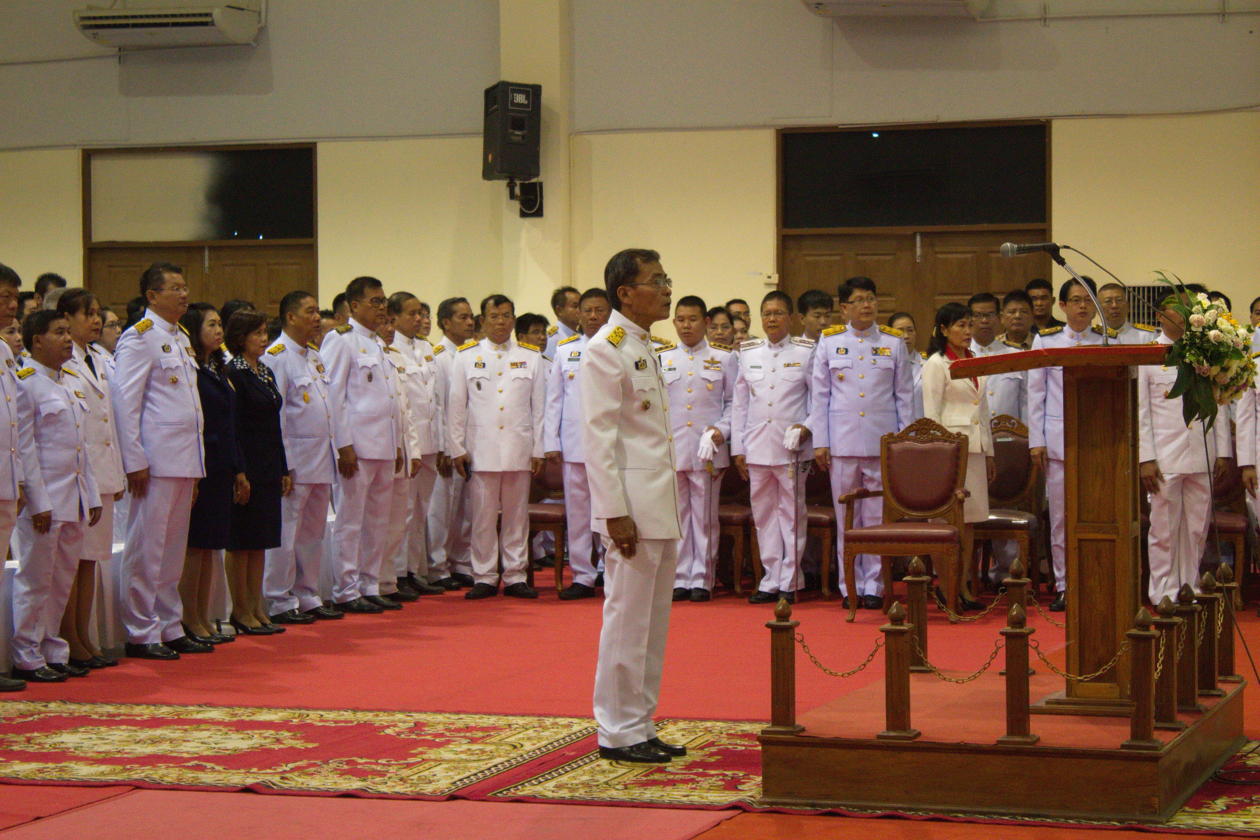 25 เมษายน 2561 พิธีถวายราชสักการะ เนื่องในวันคล้ายวันสวรรคตสมเด็จพระนเรศวรมหาราช