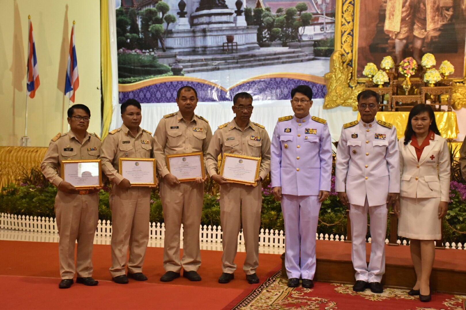 31 มีนาคม 2561 พิธีวันที่ระลึกพระบาทสมเด็จพระนั่งเกล้าเจ้าอยู่หัว พระมหาเจษฎาราชเจ้า และวันข้าราชการพลเรือน จังหวัดมหาสารคาม