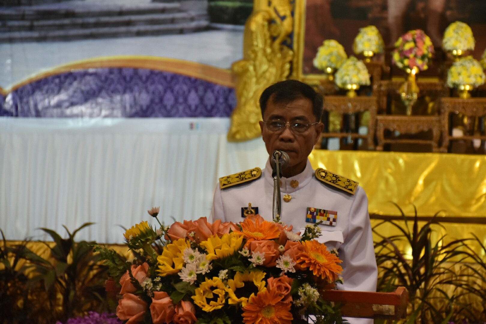 31 มีนาคม 2561 พิธีวันที่ระลึกพระบาทสมเด็จพระนั่งเกล้าเจ้าอยู่หัว พระมหาเจษฎาราชเจ้า และวันข้าราชการพลเรือน จังหวัดมหาสารคาม