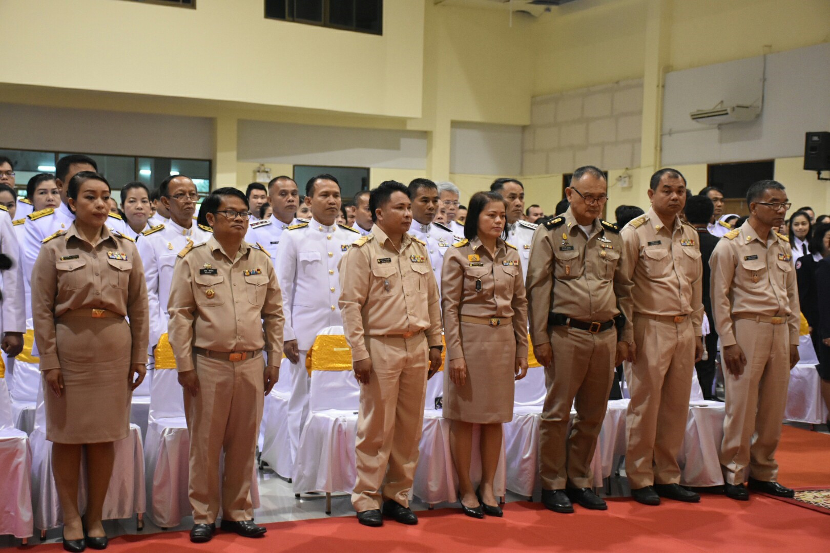 31 มีนาคม 2561 พิธีวันที่ระลึกพระบาทสมเด็จพระนั่งเกล้าเจ้าอยู่หัว พระมหาเจษฎาราชเจ้า และวันข้าราชการพลเรือน จังหวัดมหาสารคาม