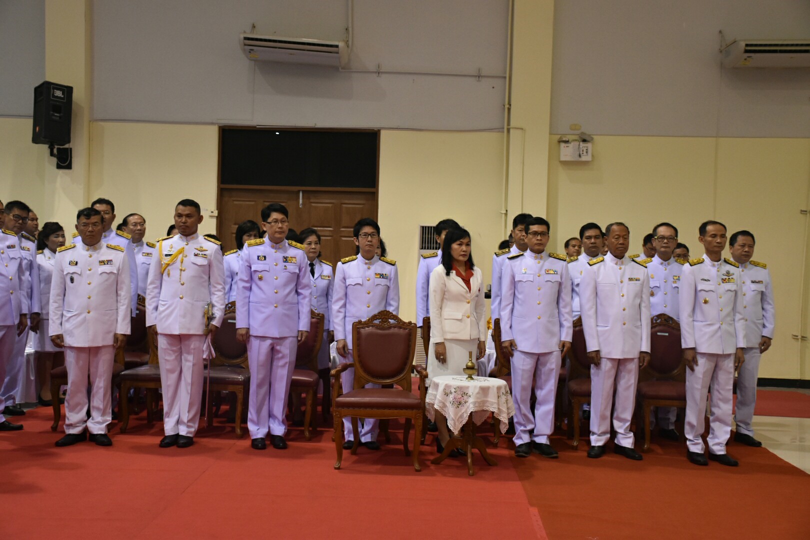 31 มีนาคม 2561 พิธีวันที่ระลึกพระบาทสมเด็จพระนั่งเกล้าเจ้าอยู่หัว พระมหาเจษฎาราชเจ้า และวันข้าราชการพลเรือน จังหวัดมหาสารคาม