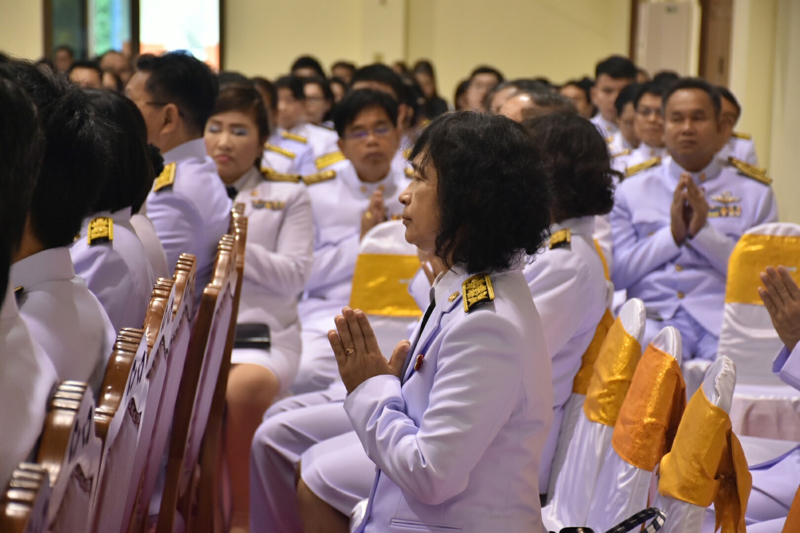 31 มีนาคม 2561 พิธีวันที่ระลึกพระบาทสมเด็จพระนั่งเกล้าเจ้าอยู่หัว พระมหาเจษฎาราชเจ้า และวันข้าราชการพลเรือน จังหวัดมหาสารคาม