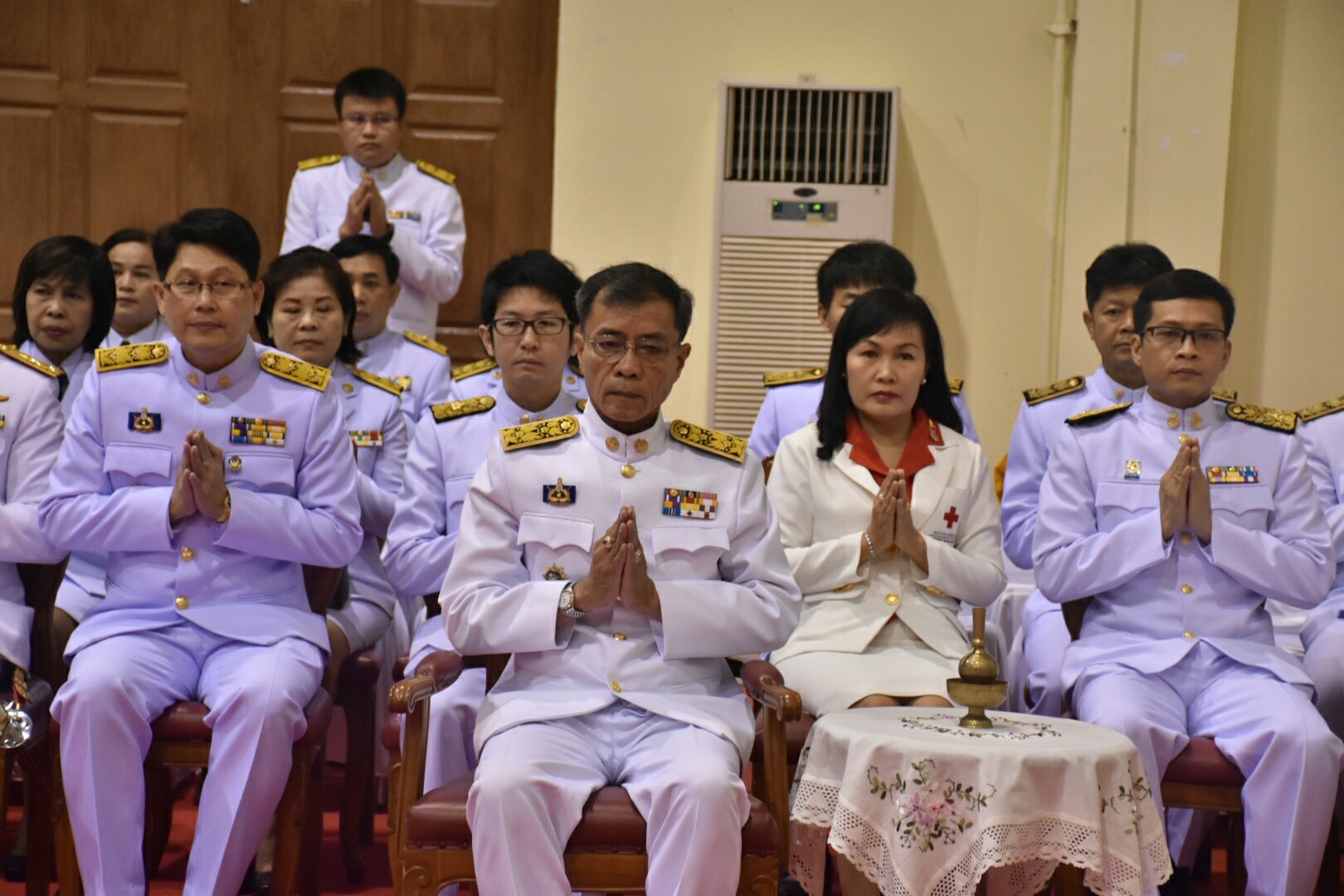 31 มีนาคม 2561 พิธีวันที่ระลึกพระบาทสมเด็จพระนั่งเกล้าเจ้าอยู่หัว พระมหาเจษฎาราชเจ้า และวันข้าราชการพลเรือน จังหวัดมหาสารคาม