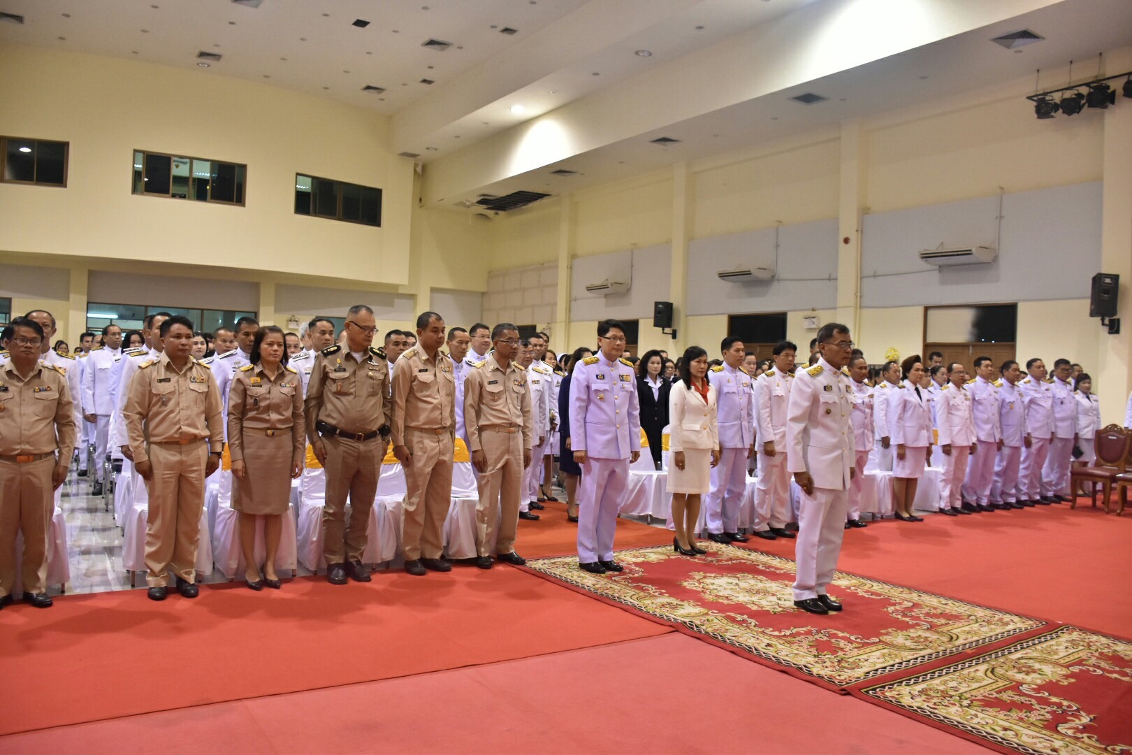 31 มีนาคม 2561 พิธีวันที่ระลึกพระบาทสมเด็จพระนั่งเกล้าเจ้าอยู่หัว พระมหาเจษฎาราชเจ้า และวันข้าราชการพลเรือน จังหวัดมหาสารคาม