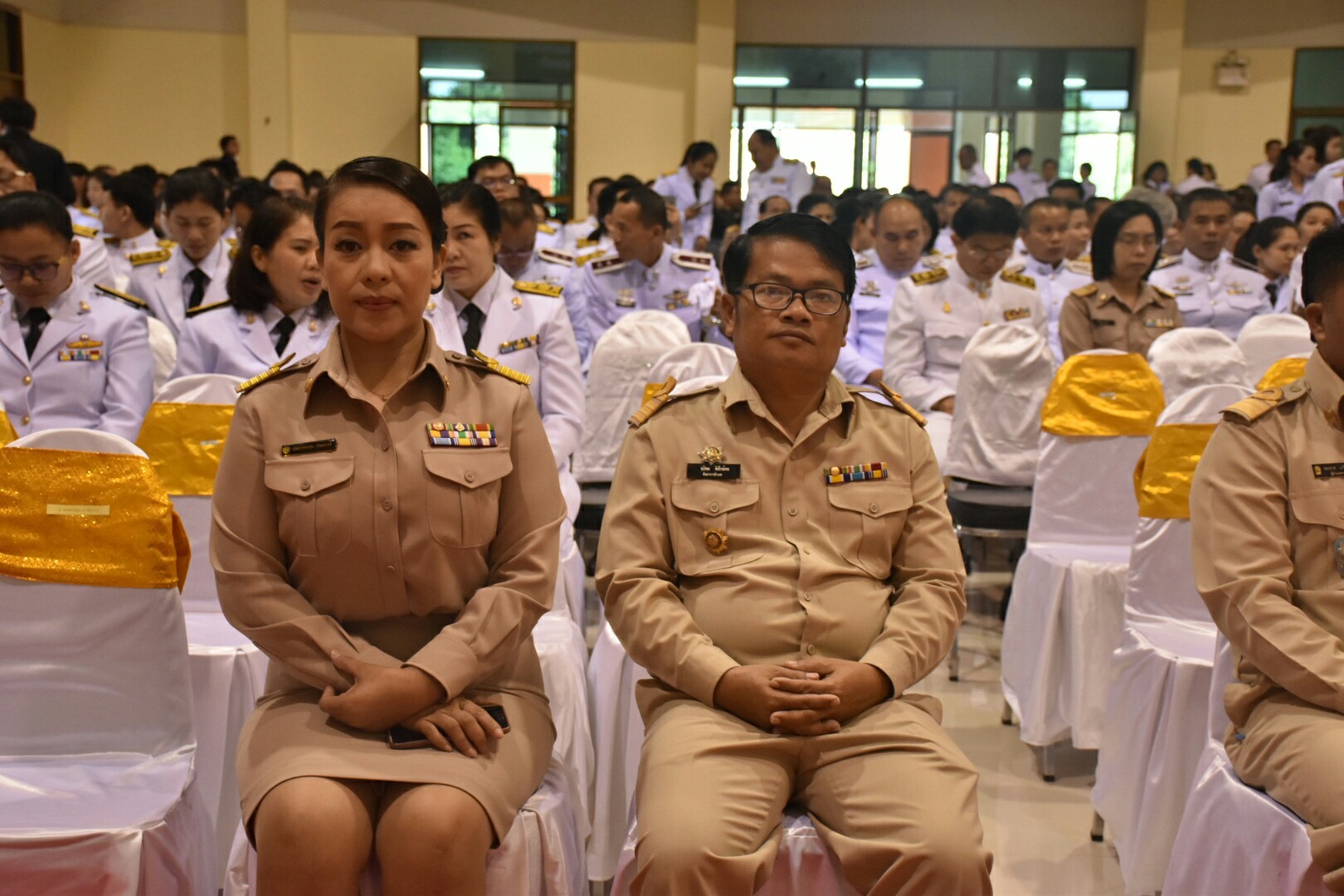 31 มีนาคม 2561 พิธีวันที่ระลึกพระบาทสมเด็จพระนั่งเกล้าเจ้าอยู่หัว พระมหาเจษฎาราชเจ้า และวันข้าราชการพลเรือน จังหวัดมหาสารคาม