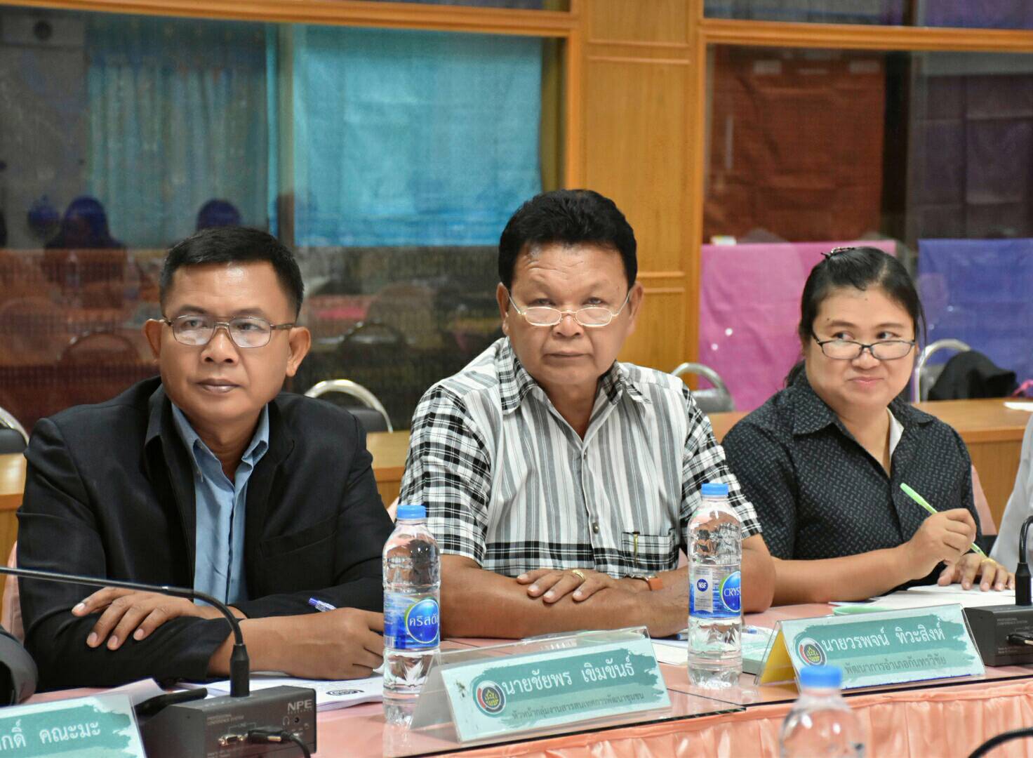 29 มิถุนายน 2561 ประชุมประจำเดือน หัวหน้ากลุ่มงาน หัวหน้าฝ่าย พัฒนาการอำเภอ และนักวิชาการ ครั้งที่ 6/2561