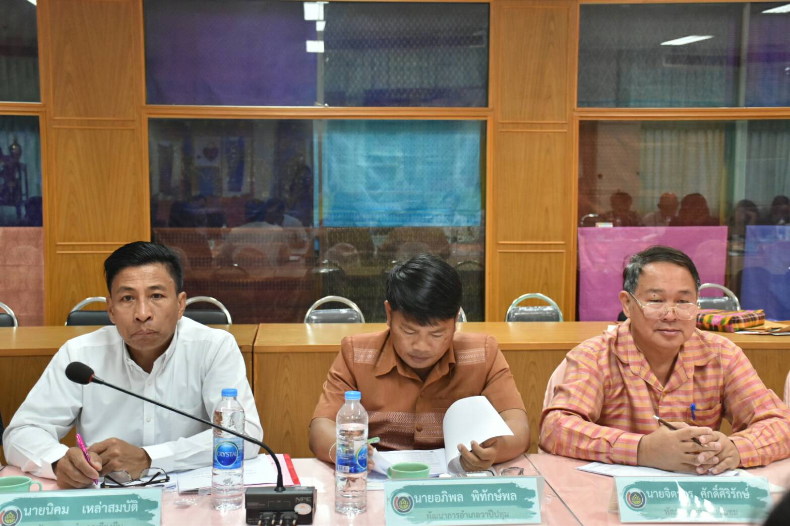 29 มิถุนายน 2561 ประชุมประจำเดือน หัวหน้ากลุ่มงาน หัวหน้าฝ่าย พัฒนาการอำเภอ และนักวิชาการ ครั้งที่ 6/2561