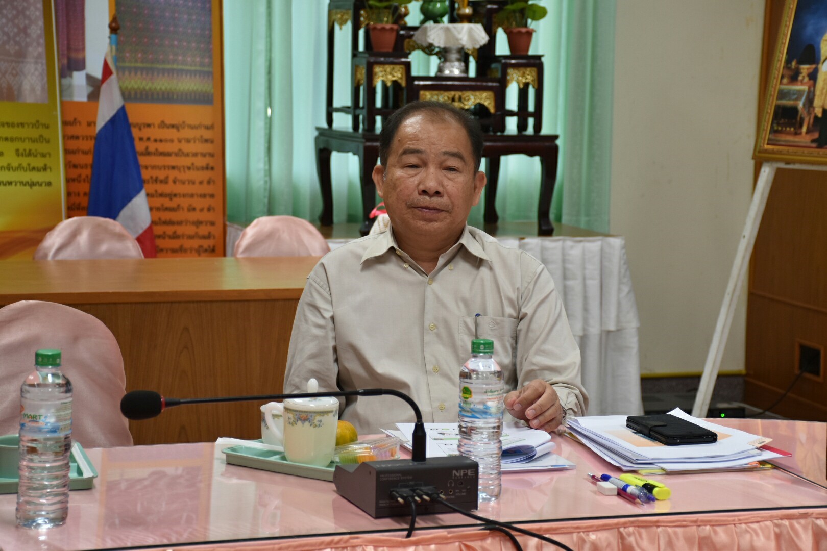24 พฤษภาคม 2561 การคัดเลือกข้าราชการและลูกจ้างประจำดีเด่น บุคคลต้นแบบการส่งเสริมค่านิยมองค์การ นักประชาสัมพันธ์ดีเด่น การประเมินโครงการใสสะอาด และคัดเลือกหมู่บ้านสารสนเทศเพื่อการพัฒนาคุณภาพชีวิต ประจำปี 2561