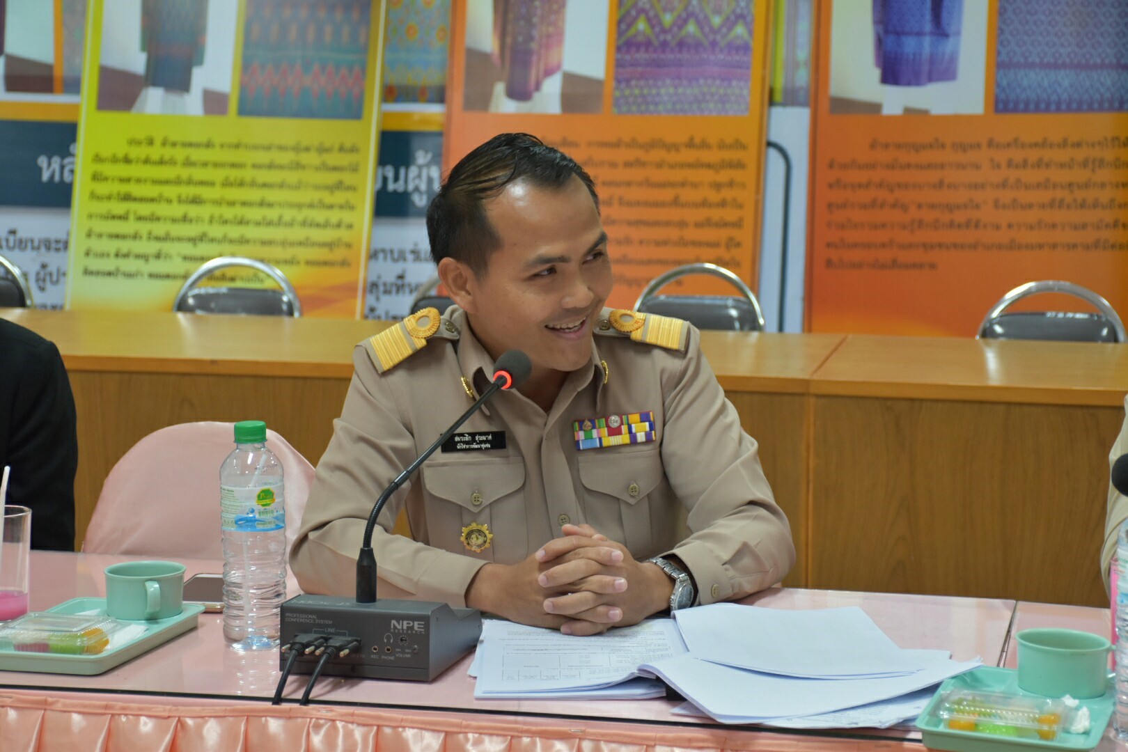 24 พฤษภาคม 2561 การคัดเลือกข้าราชการและลูกจ้างประจำดีเด่น บุคคลต้นแบบการส่งเสริมค่านิยมองค์การ นักประชาสัมพันธ์ดีเด่น การประเมินโครงการใสสะอาด และคัดเลือกหมู่บ้านสารสนเทศเพื่อการพัฒนาคุณภาพชีวิต ประจำปี 2561