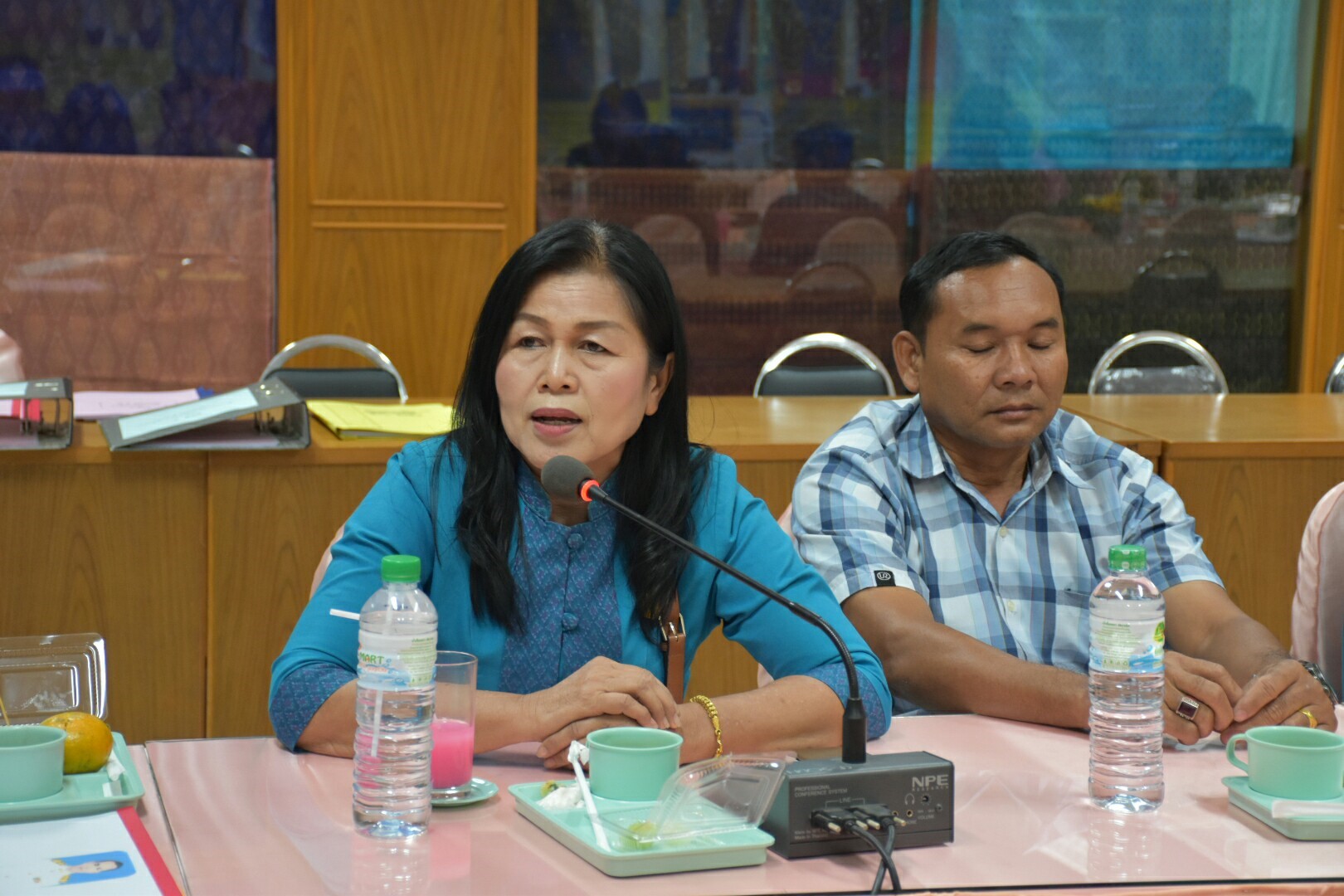 24 พฤษภาคม 2561 การคัดเลือกข้าราชการและลูกจ้างประจำดีเด่น บุคคลต้นแบบการส่งเสริมค่านิยมองค์การ นักประชาสัมพันธ์ดีเด่น การประเมินโครงการใสสะอาด และคัดเลือกหมู่บ้านสารสนเทศเพื่อการพัฒนาคุณภาพชีวิต ประจำปี 2561