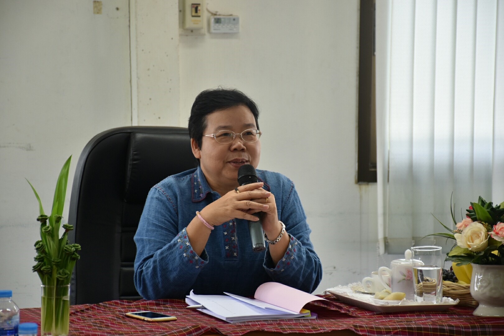 25 พฤษภาคม 2561 การตรวจเยี่ยมการดำเนินงานสารสนเทศตำบลต้นแบบเพื่อการพัฒนาคุณภาพชีวิต ตำบลหนองทุ่ม อ.วาปีปทุม และหมู่บ้านสารสนเทศต้นแบบเพื่อการพัฒนาคุณภาพชีวิต บ้านหนองเผือก หมู่ที่ 3 ตำบลหนองทุ่ม อำเภอวาปีปทุม