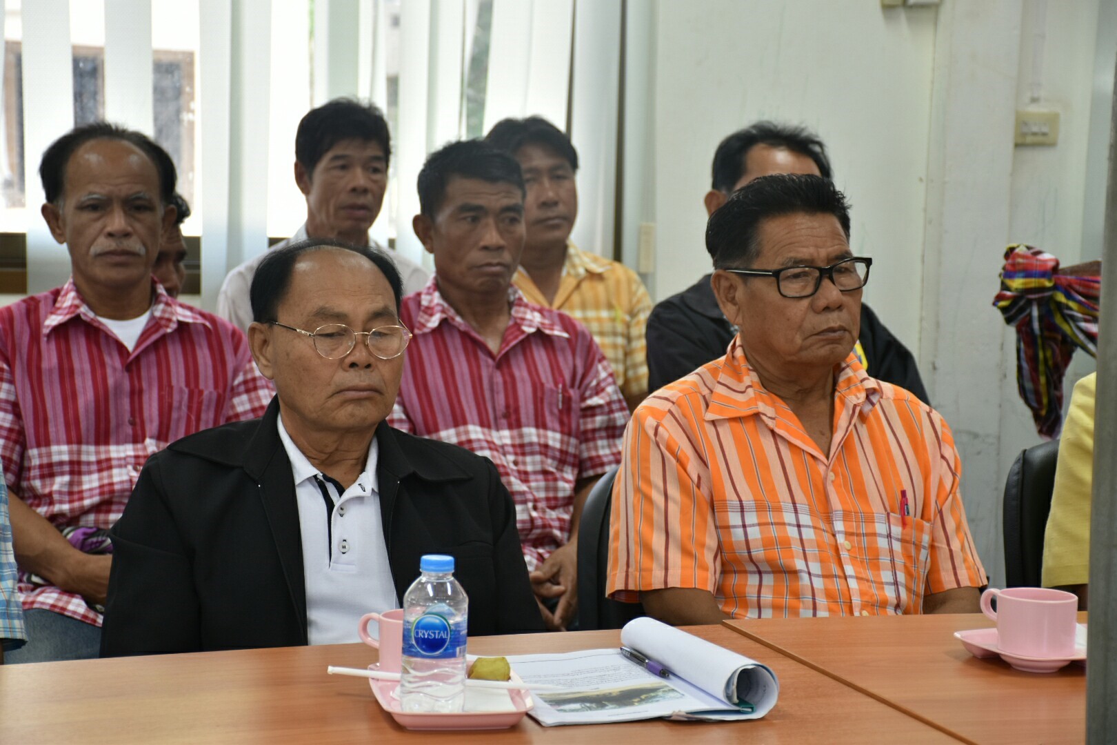 25 พฤษภาคม 2561 การตรวจเยี่ยมการดำเนินงานสารสนเทศตำบลต้นแบบเพื่อการพัฒนาคุณภาพชีวิต ตำบลหนองทุ่ม อ.วาปีปทุม และหมู่บ้านสารสนเทศต้นแบบเพื่อการพัฒนาคุณภาพชีวิต บ้านหนองเผือก หมู่ที่ 3 ตำบลหนองทุ่ม อำเภอวาปีปทุม