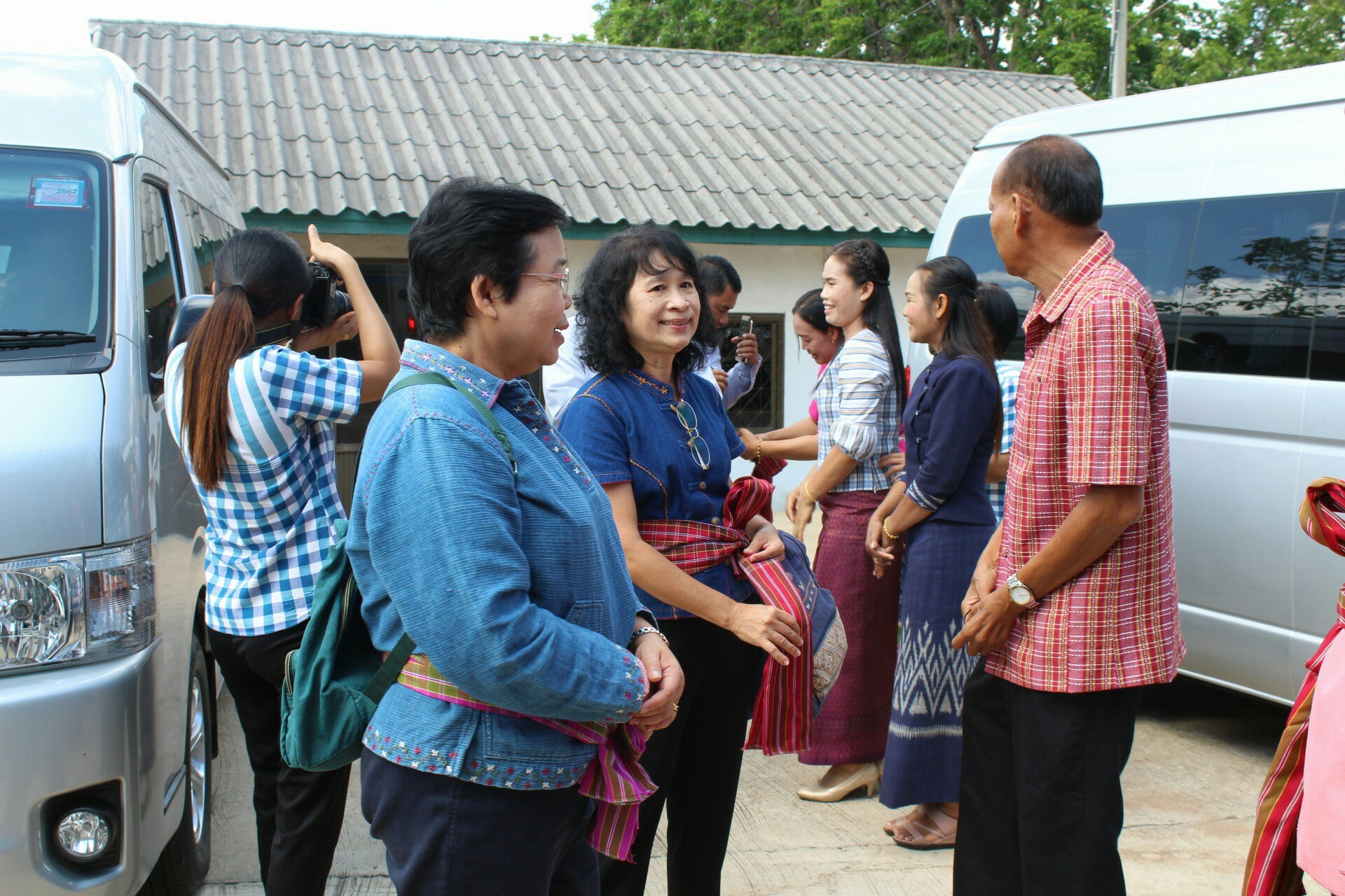 25 พฤษภาคม 2561 การตรวจเยี่ยมการดำเนินงานสารสนเทศตำบลต้นแบบเพื่อการพัฒนาคุณภาพชีวิต ตำบลหนองทุ่ม อ.วาปีปทุม และหมู่บ้านสารสนเทศต้นแบบเพื่อการพัฒนาคุณภาพชีวิต บ้านหนองเผือก หมู่ที่ 3 ตำบลหนองทุ่ม อำเภอวาปีปทุม
