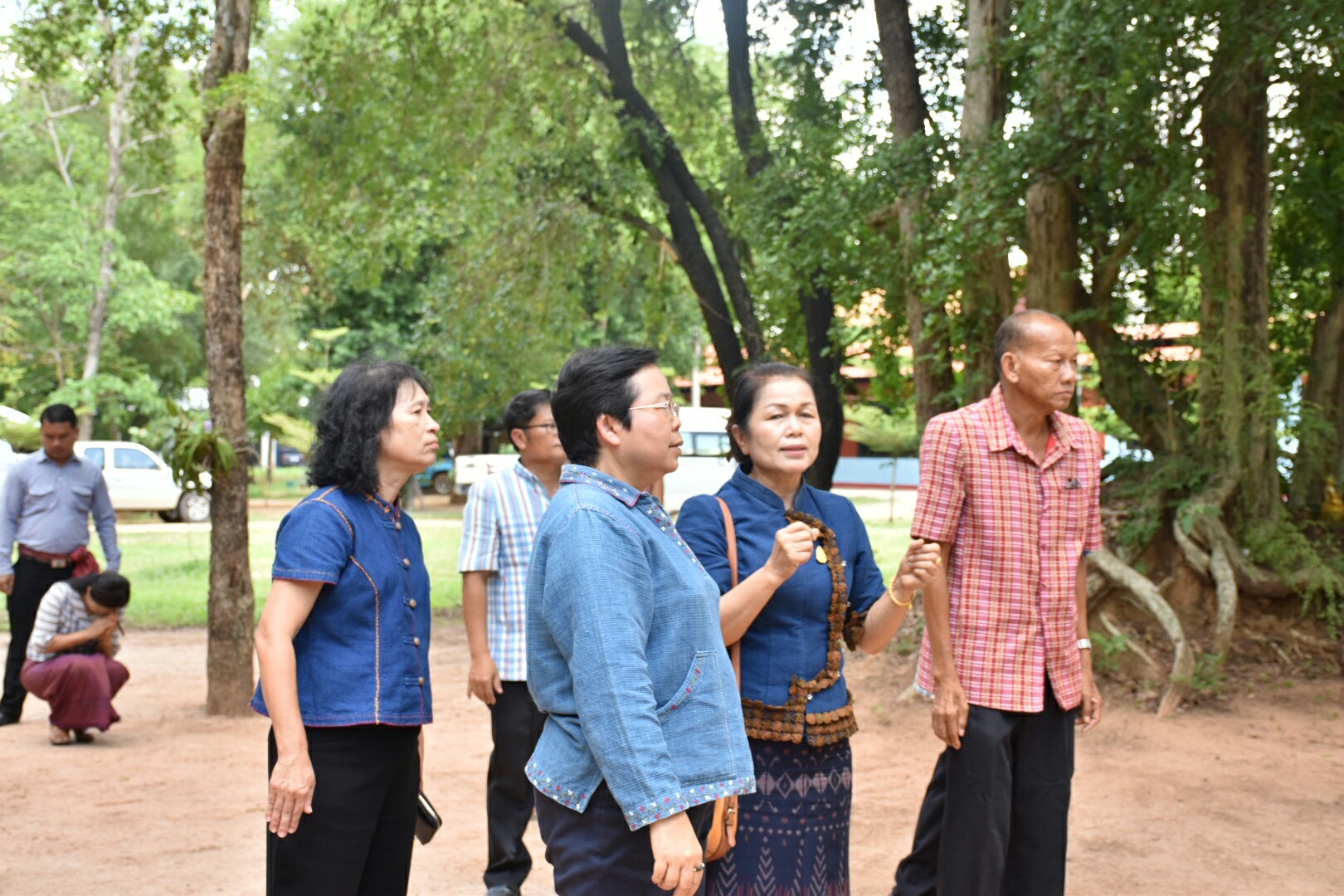 25 พฤษภาคม 2561 การตรวจเยี่ยมการดำเนินงานสารสนเทศตำบลต้นแบบเพื่อการพัฒนาคุณภาพชีวิต ตำบลหนองทุ่ม อ.วาปีปทุม และหมู่บ้านสารสนเทศต้นแบบเพื่อการพัฒนาคุณภาพชีวิต บ้านหนองเผือก หมู่ที่ 3 ตำบลหนองทุ่ม อำเภอวาปีปทุม