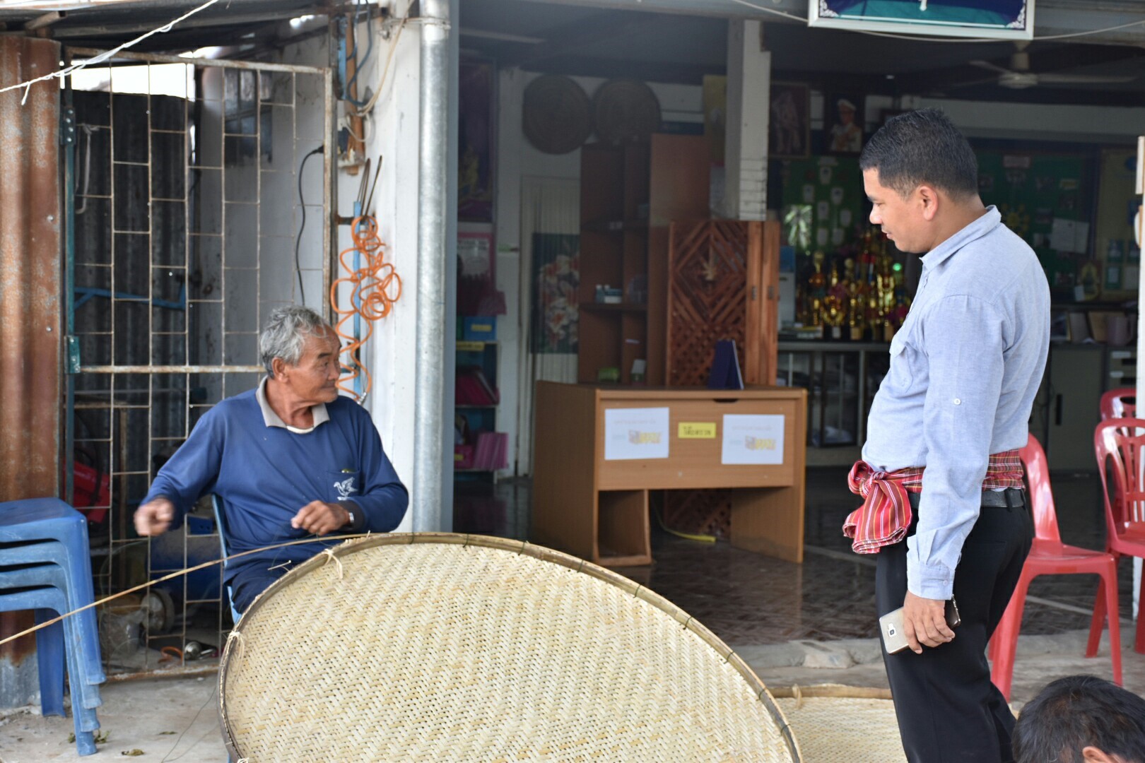 25 พฤษภาคม 2561 การตรวจเยี่ยมการดำเนินงานสารสนเทศตำบลต้นแบบเพื่อการพัฒนาคุณภาพชีวิต ตำบลหนองทุ่ม อ.วาปีปทุม และหมู่บ้านสารสนเทศต้นแบบเพื่อการพัฒนาคุณภาพชีวิต บ้านหนองเผือก หมู่ที่ 3 ตำบลหนองทุ่ม อำเภอวาปีปทุม