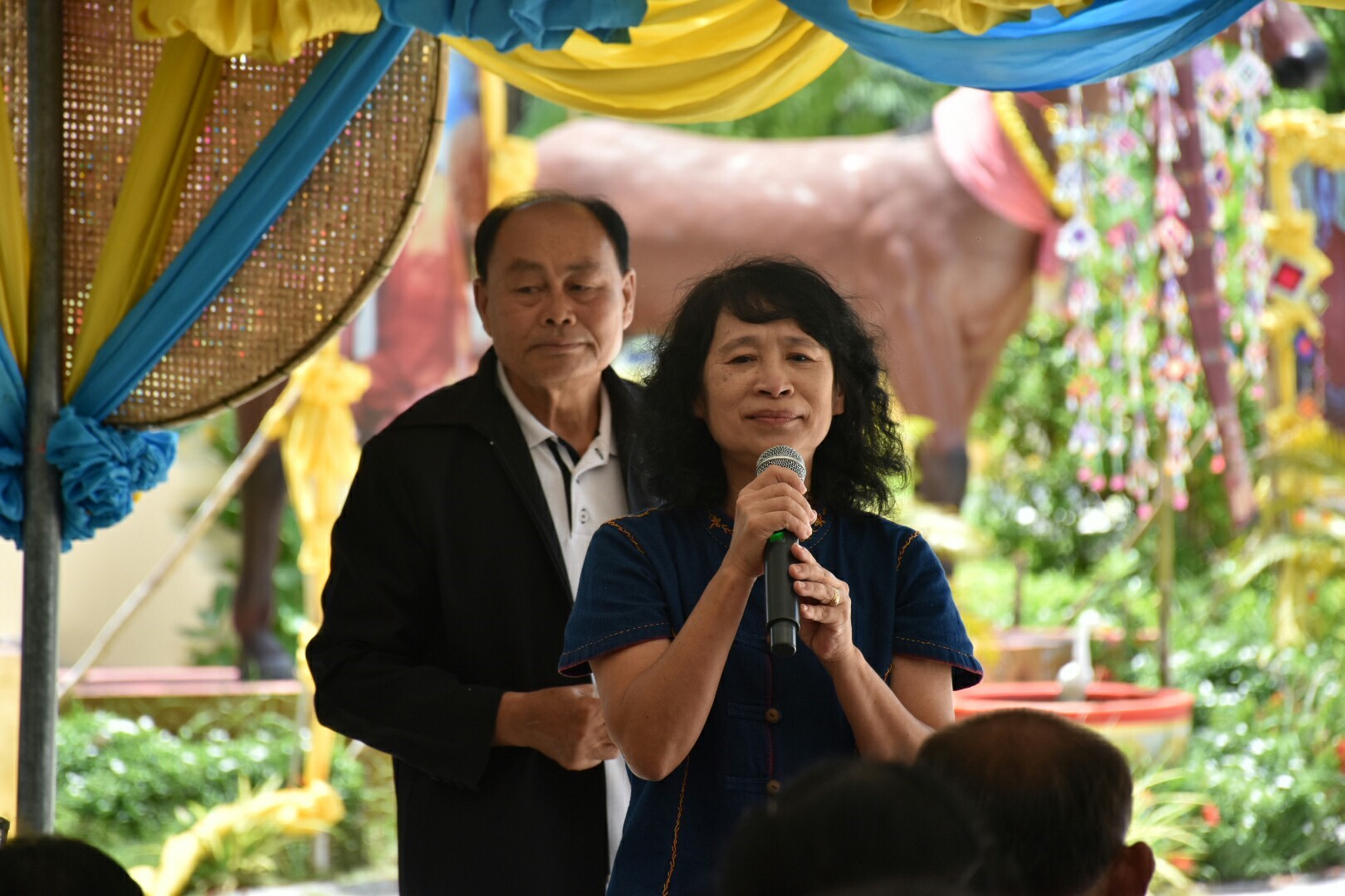 25 พฤษภาคม 2561 การตรวจเยี่ยมการดำเนินงานสารสนเทศตำบลต้นแบบเพื่อการพัฒนาคุณภาพชีวิต ตำบลหนองทุ่ม อ.วาปีปทุม และหมู่บ้านสารสนเทศต้นแบบเพื่อการพัฒนาคุณภาพชีวิต บ้านหนองเผือก หมู่ที่ 3 ตำบลหนองทุ่ม อำเภอวาปีปทุม