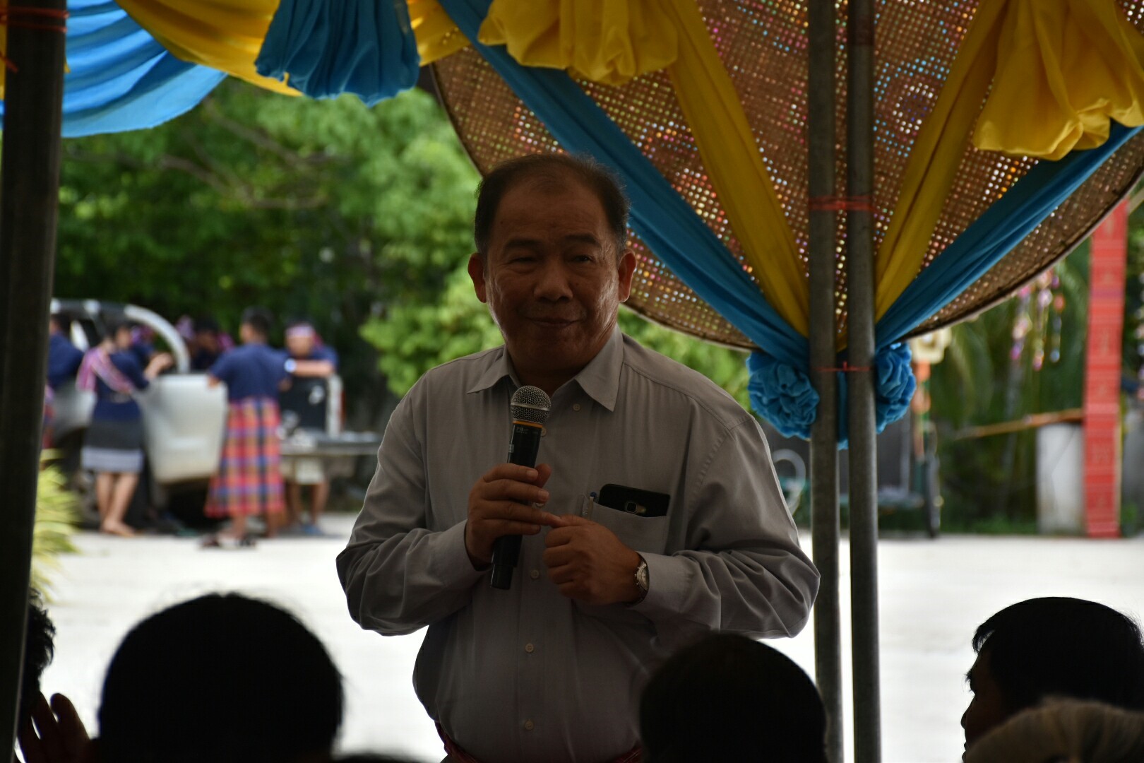 25 พฤษภาคม 2561 การตรวจเยี่ยมการดำเนินงานสารสนเทศตำบลต้นแบบเพื่อการพัฒนาคุณภาพชีวิต ตำบลหนองทุ่ม อ.วาปีปทุม และหมู่บ้านสารสนเทศต้นแบบเพื่อการพัฒนาคุณภาพชีวิต บ้านหนองเผือก หมู่ที่ 3 ตำบลหนองทุ่ม อำเภอวาปีปทุม